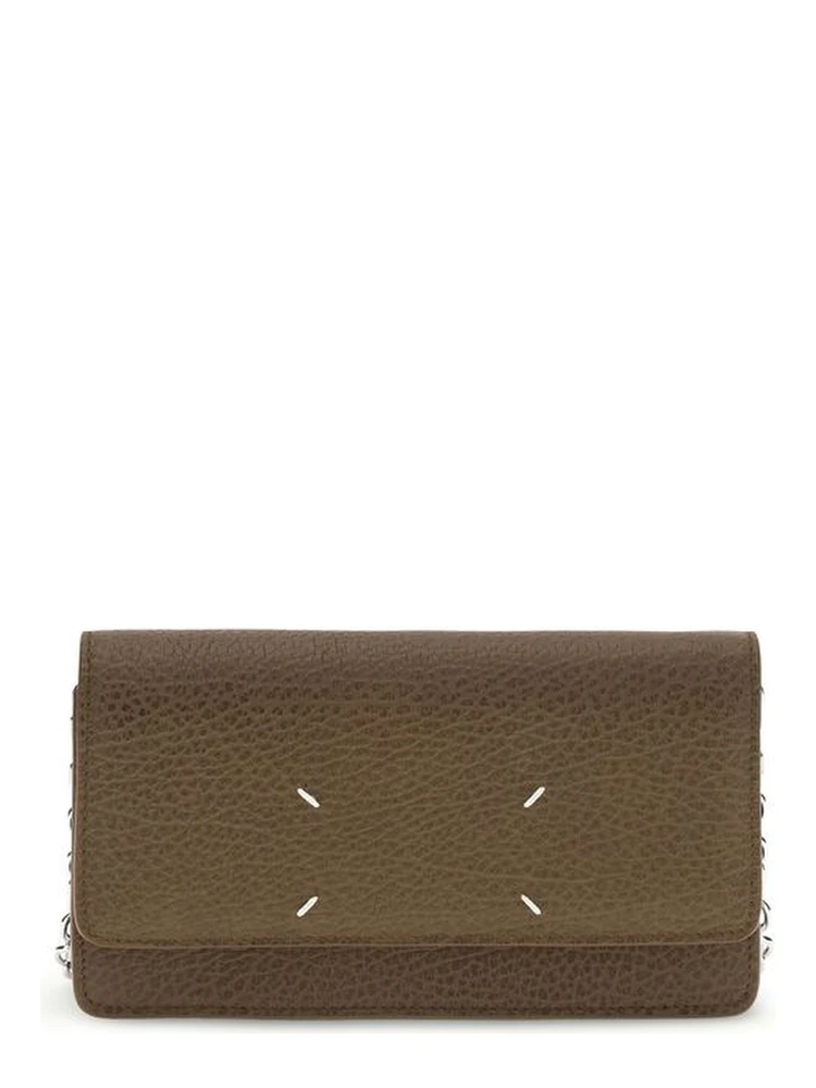 Brown Calf Leather Bos Taurus Wallet