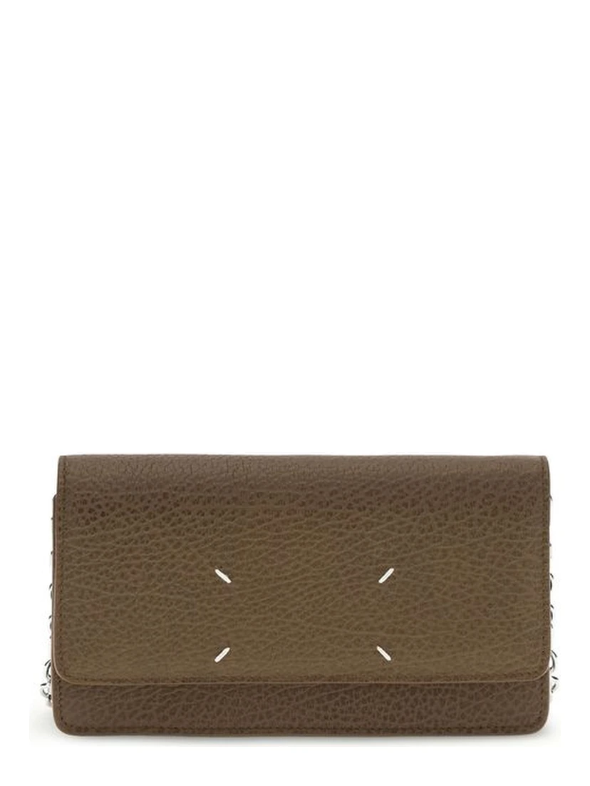 Brown Calf Leather Bos Taurus Wallet