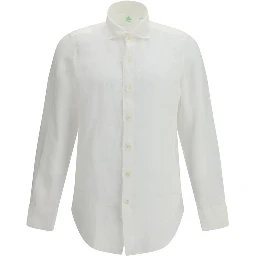 White Linen Dress Shirt