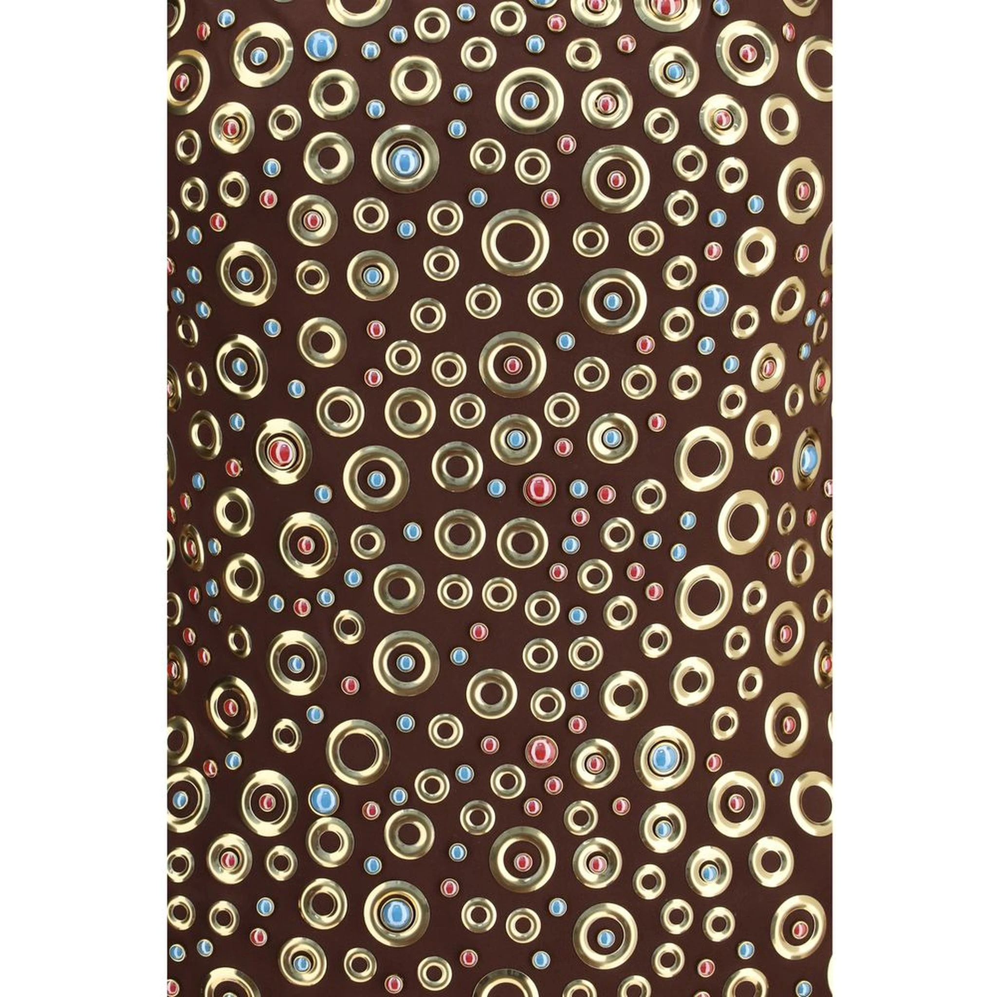 Brown Polyamide One-Piece Swimsuit