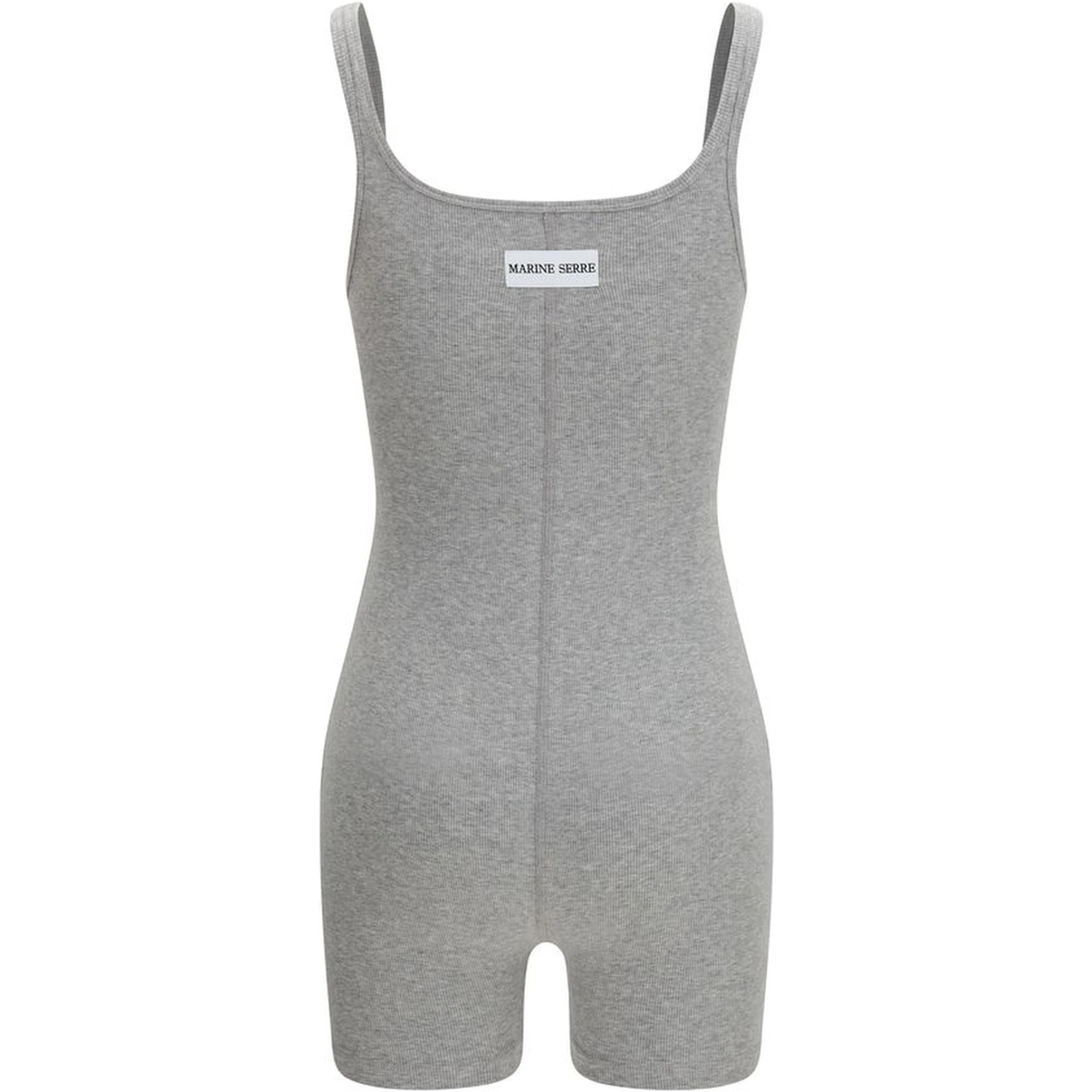Gray Cotton Jumpsuit