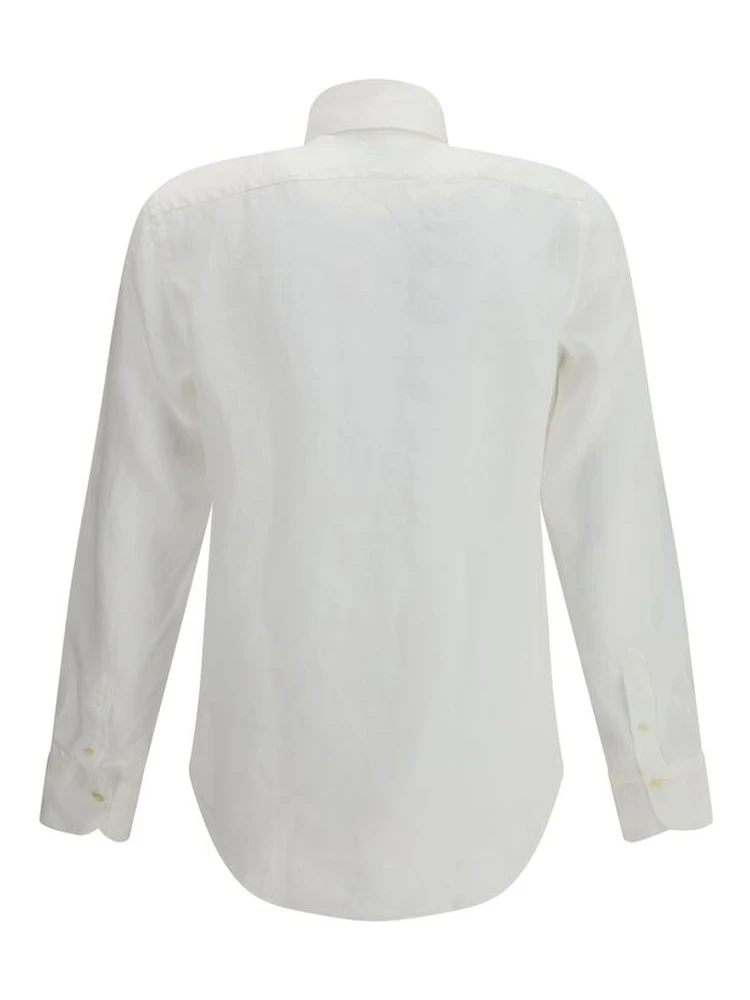 White Linen Dress Shirt alternative
