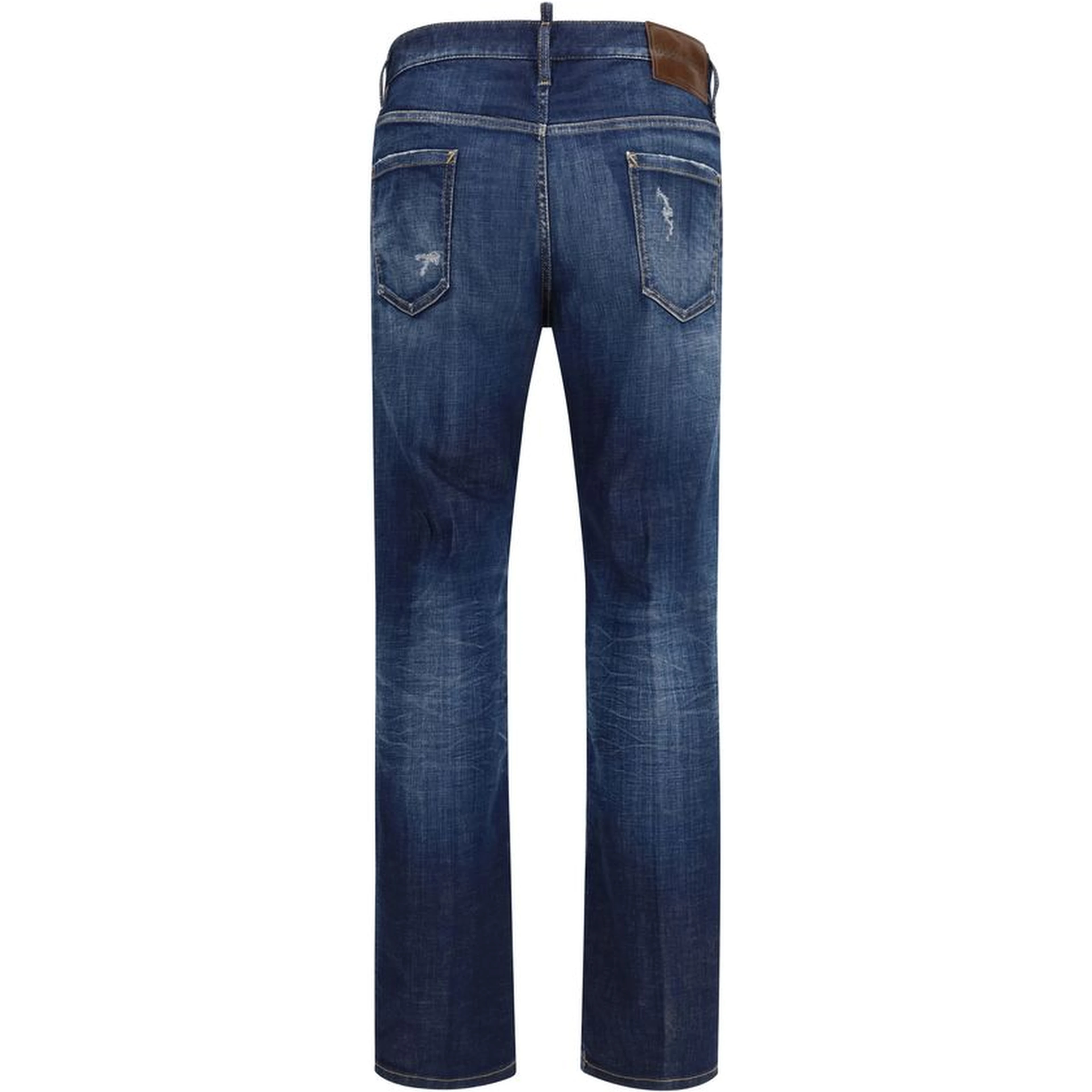 Blue Cotton Jeans Denim