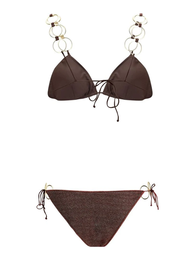Brown Polyamide Bikini alternative