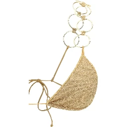 Gold Polyamide Bikini