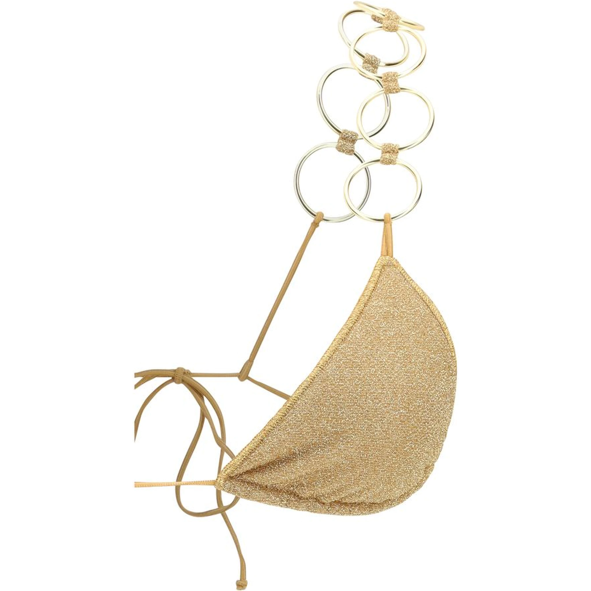 Gold Polyamide Bikini
