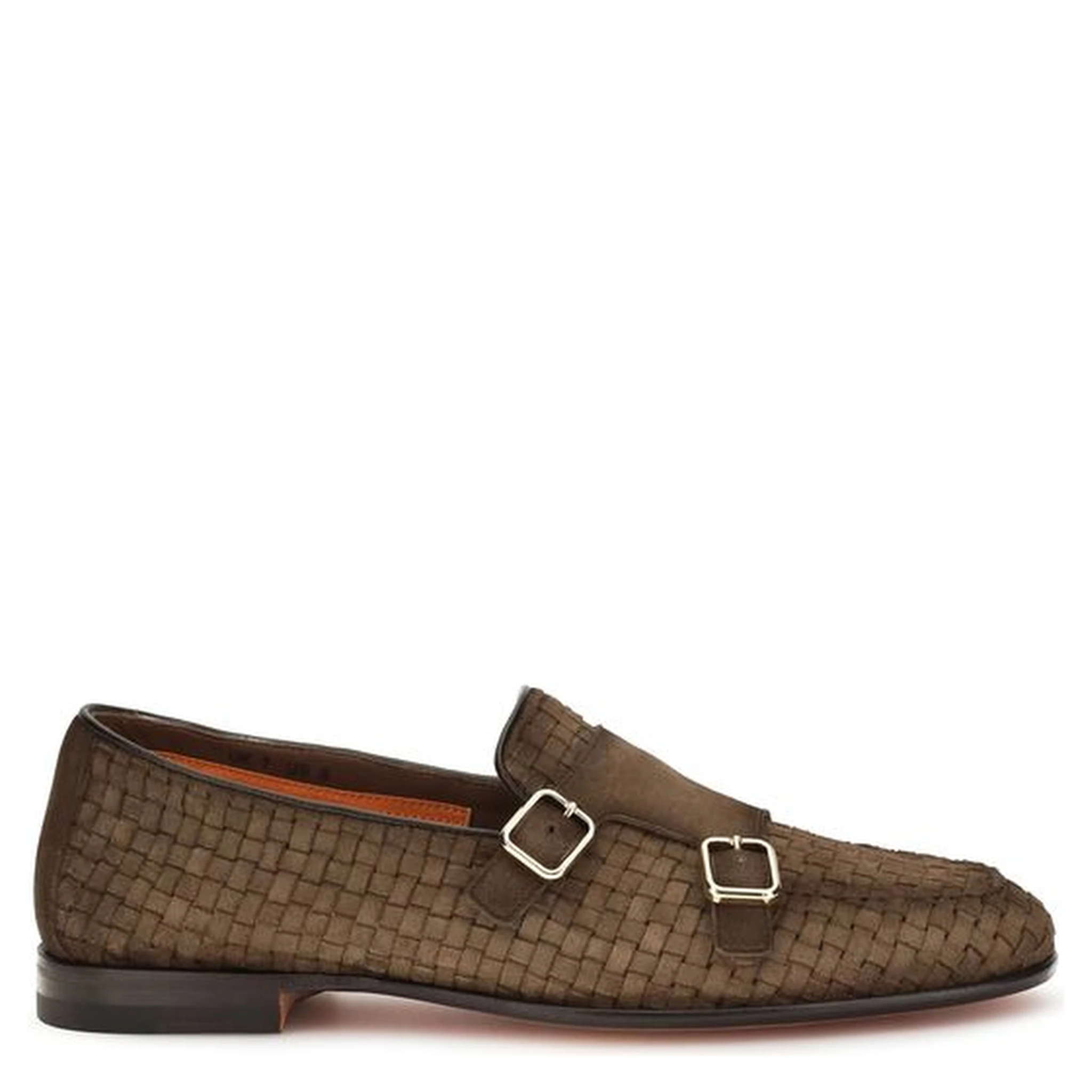 Brown Calf Leather Bos Taurus Slip-On Loafers