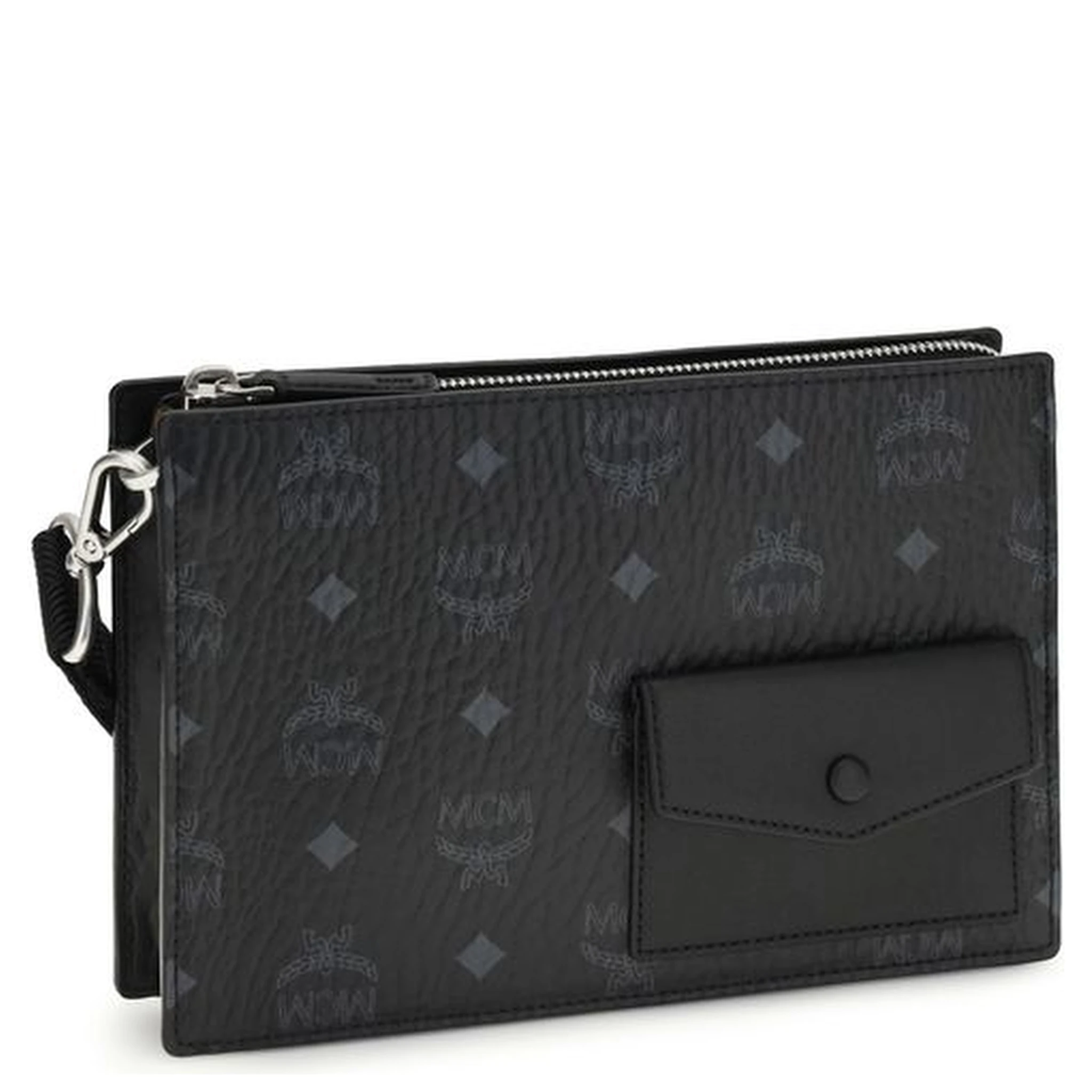 Black Calf Leather Bos Taurus Shoulder Bag
