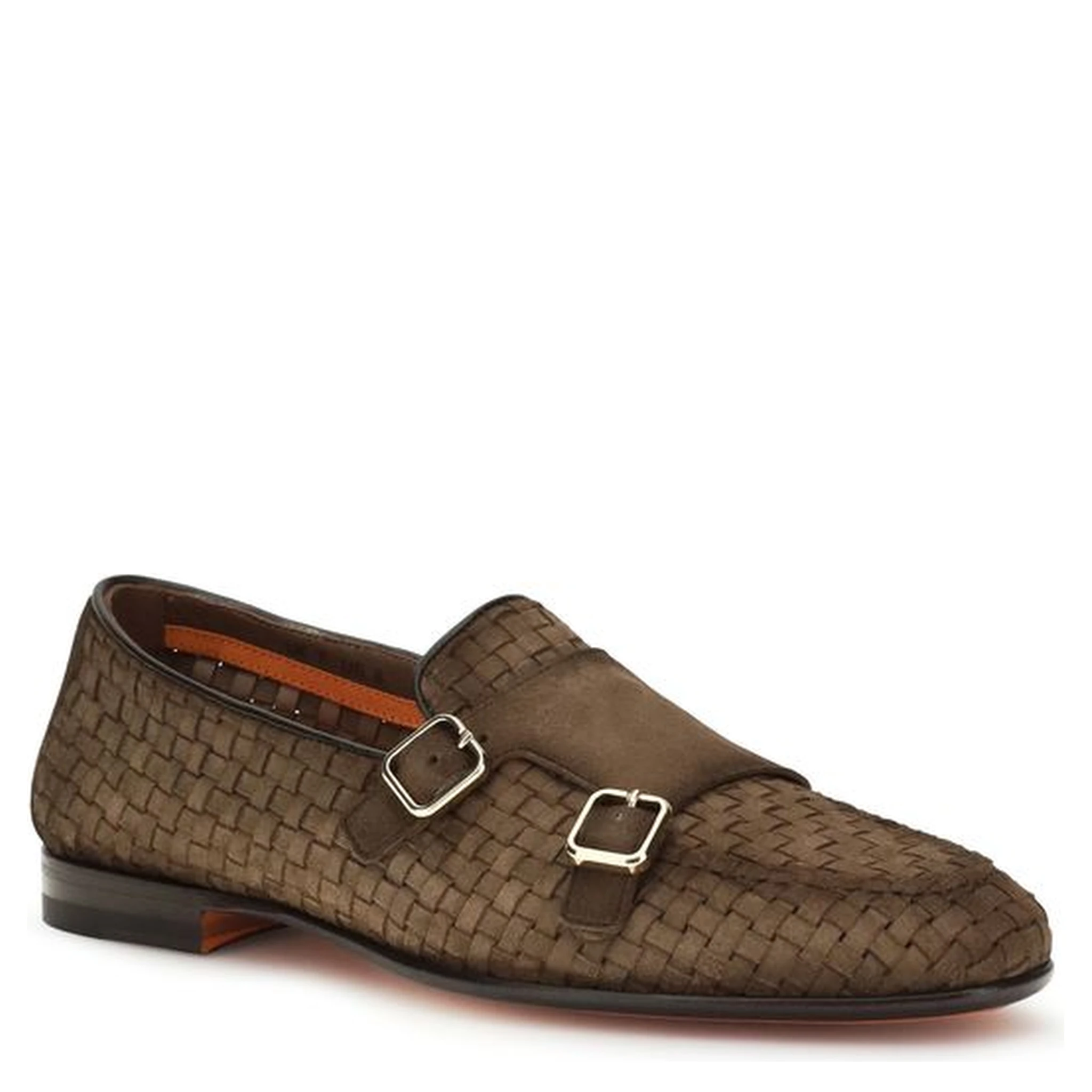 Brown Calf Leather Bos Taurus Slip-On Loafers