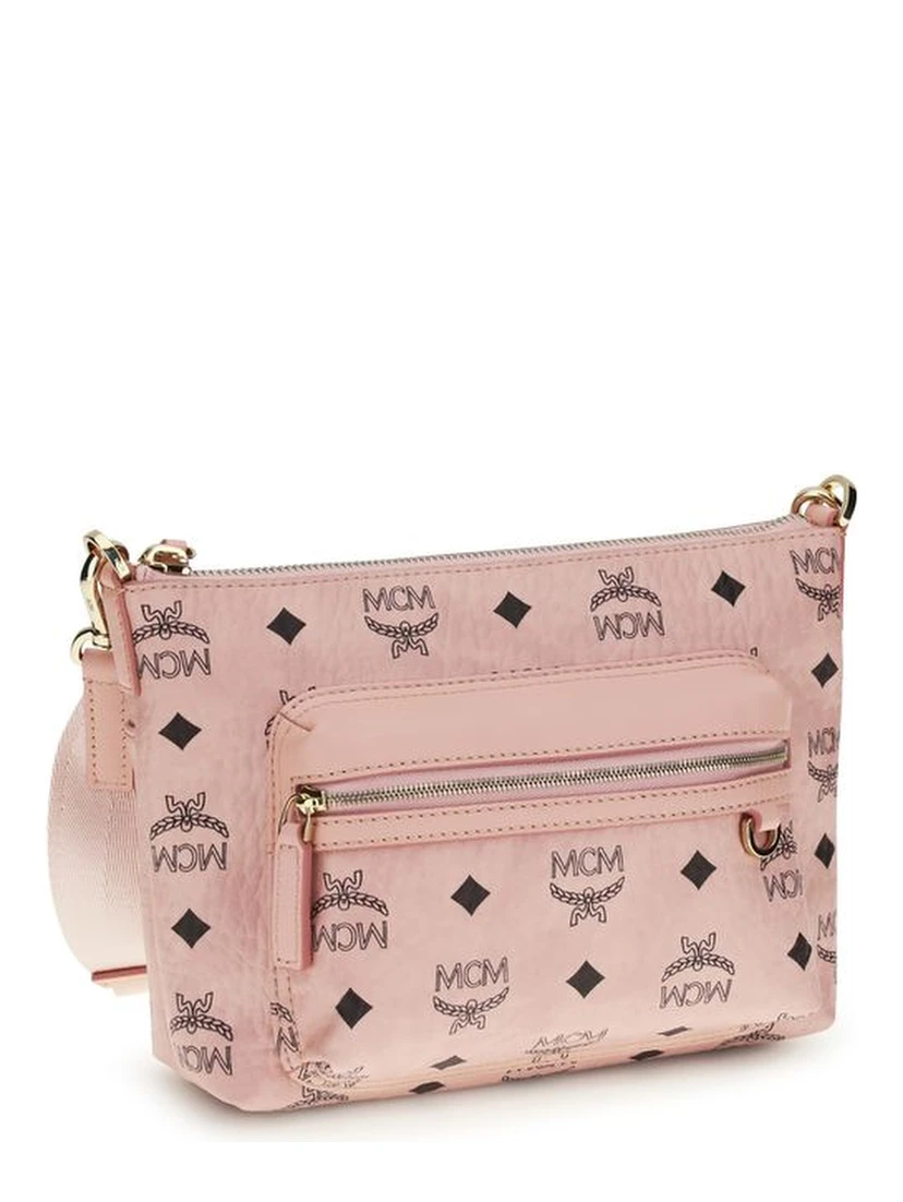 Multicolor Fabric Shoulder Bag
