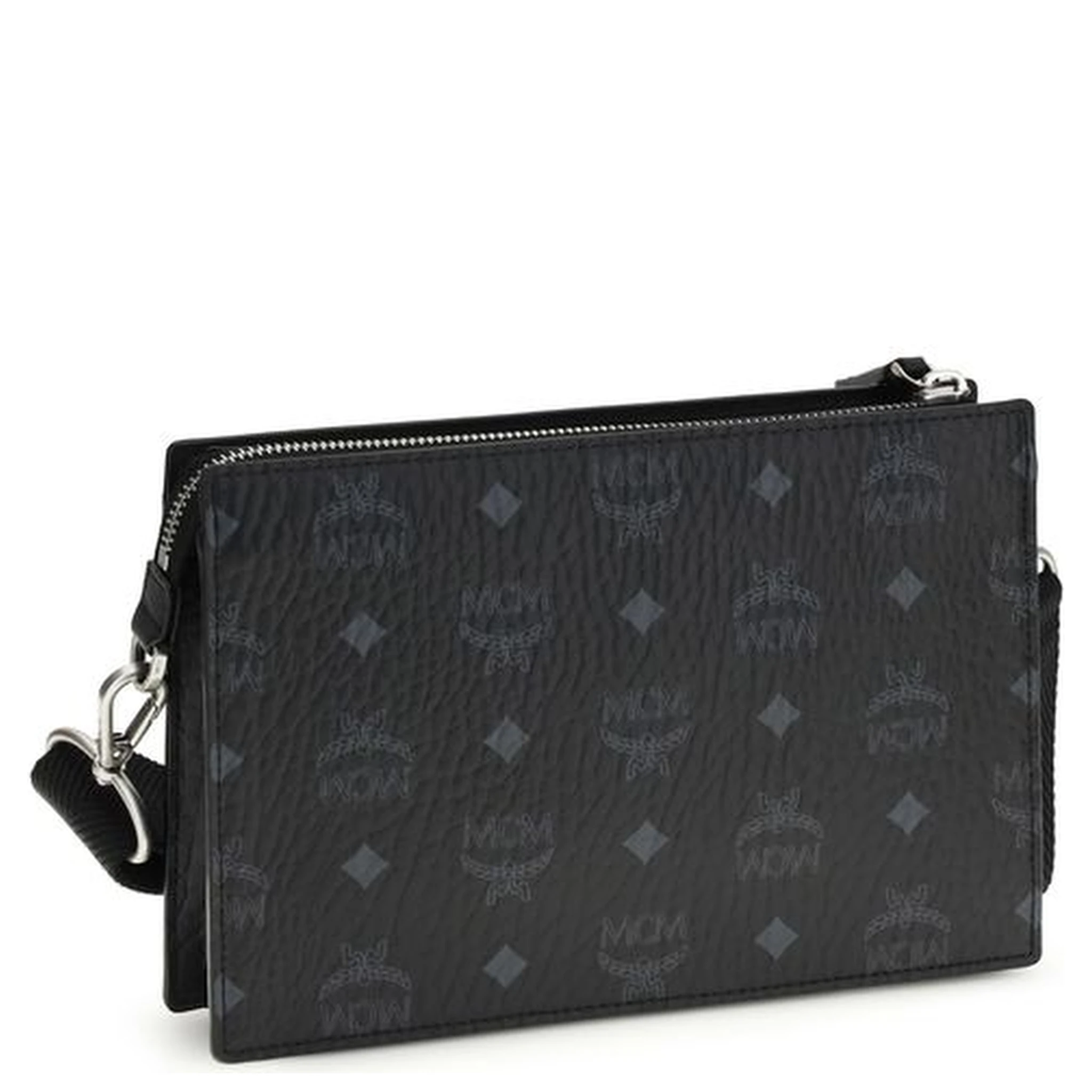 Black Calf Leather Bos Taurus Shoulder Bag
