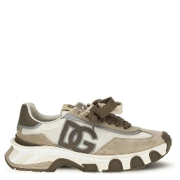 Multicolor Calf Leather Bos Taurus Athletic Sneakers