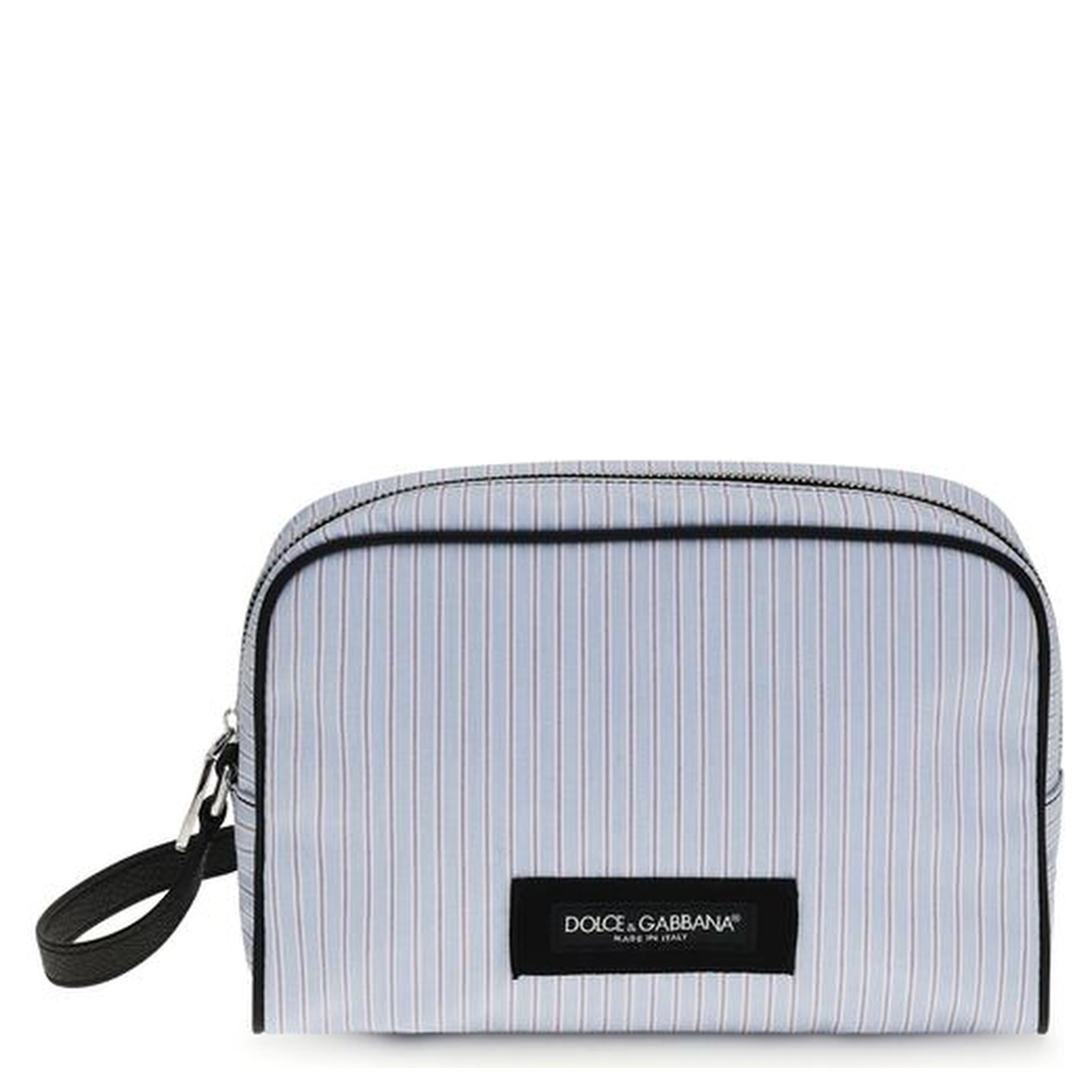 Blue Cotton Handbag