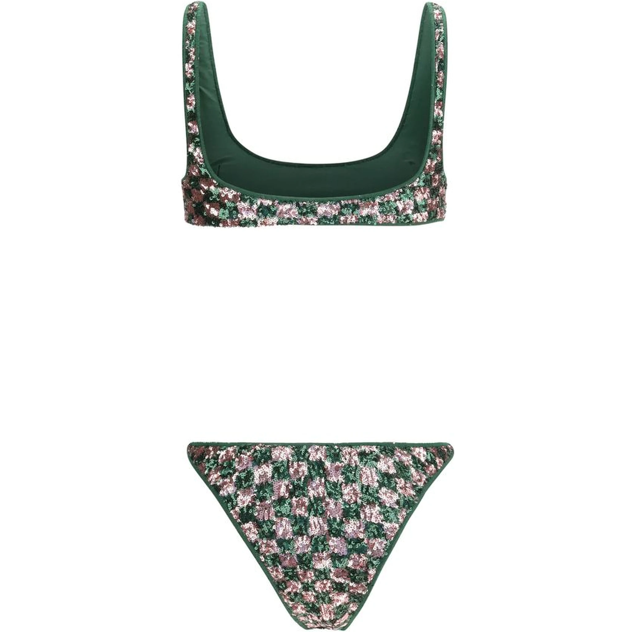 Multicolor Polyester Bikini