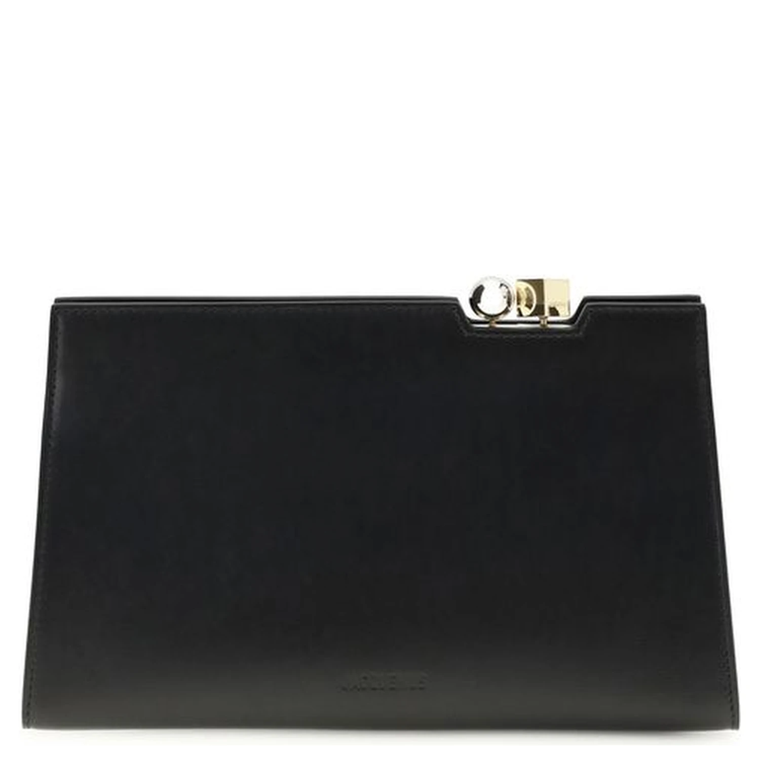 Black Calf Leather Bos Taurus Shoulder Bag