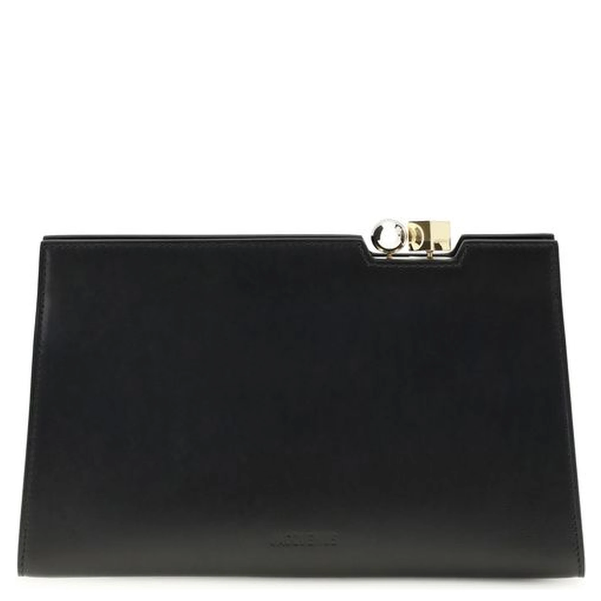 Black Calf Leather Bos Taurus Shoulder Bag