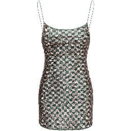 Multicolor Polyester Cocktail Dress
