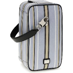 Blue Cotton Handbag