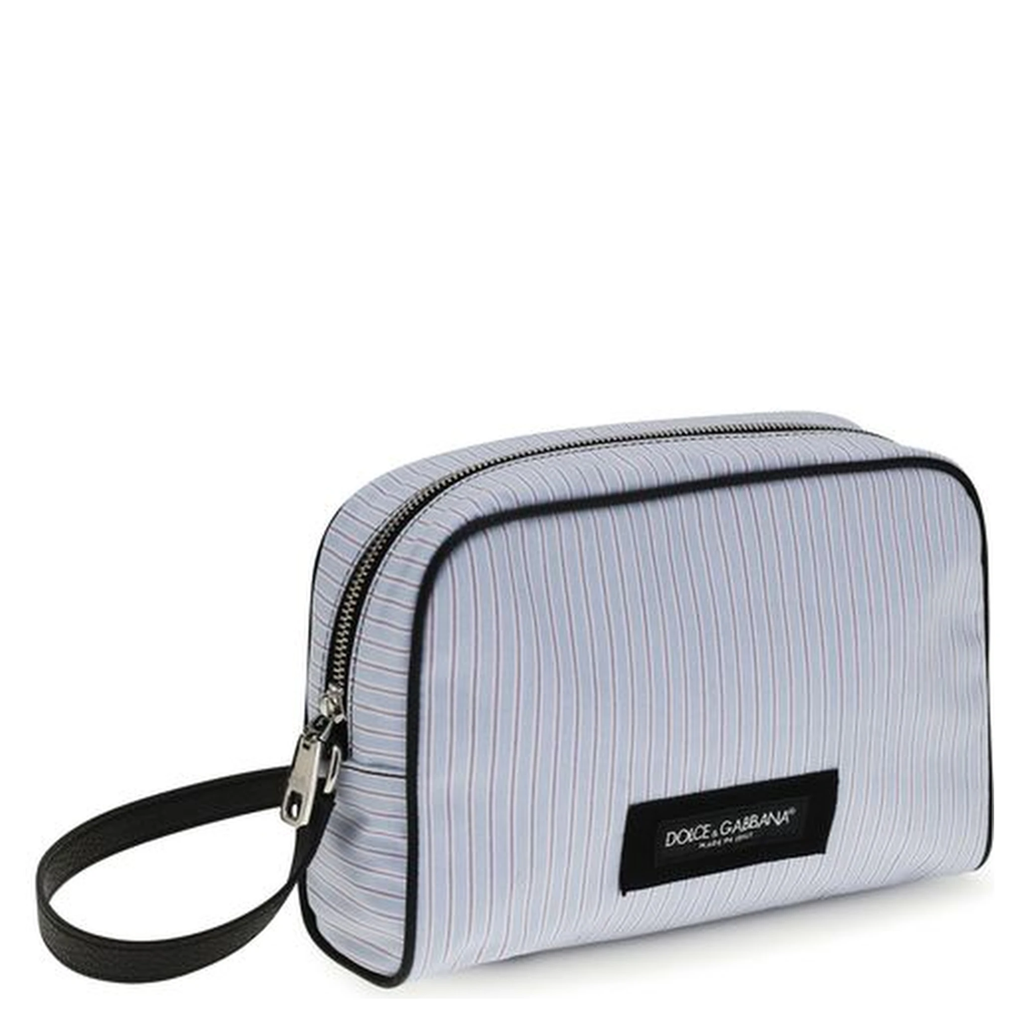 Blue Cotton Handbag