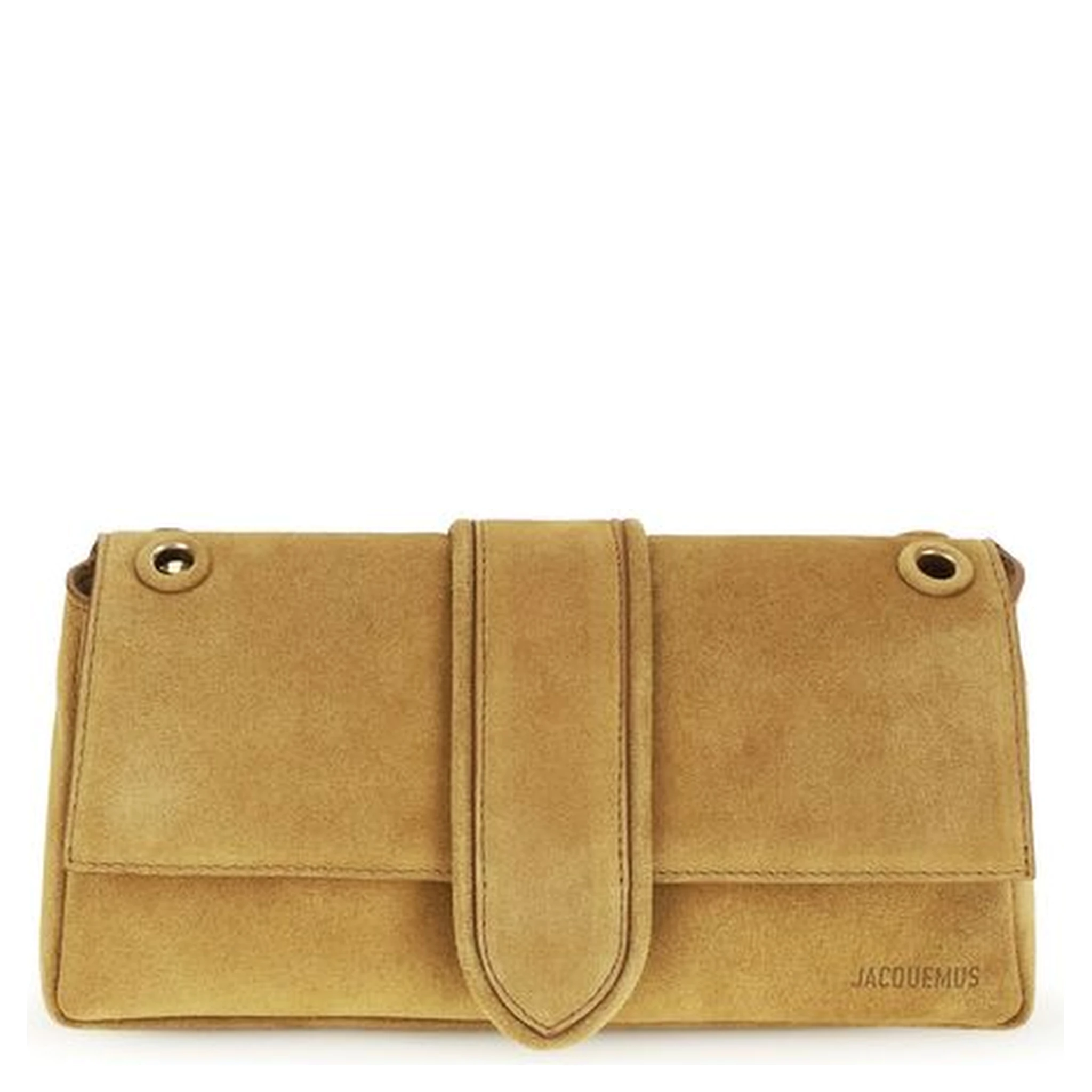 حقيبة كتف بوس توروس من جلد العجل البيج