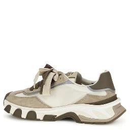 Multicolor Calf Leather Bos Taurus Athletic Sneakers