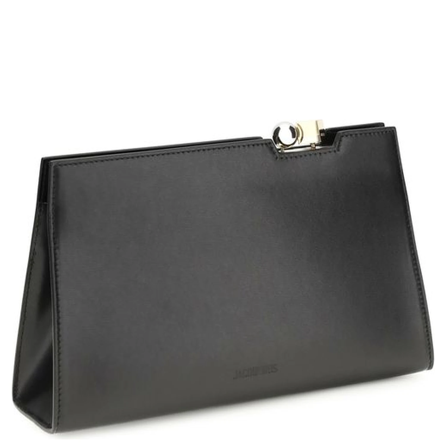 Black Calf Leather Bos Taurus Shoulder Bag