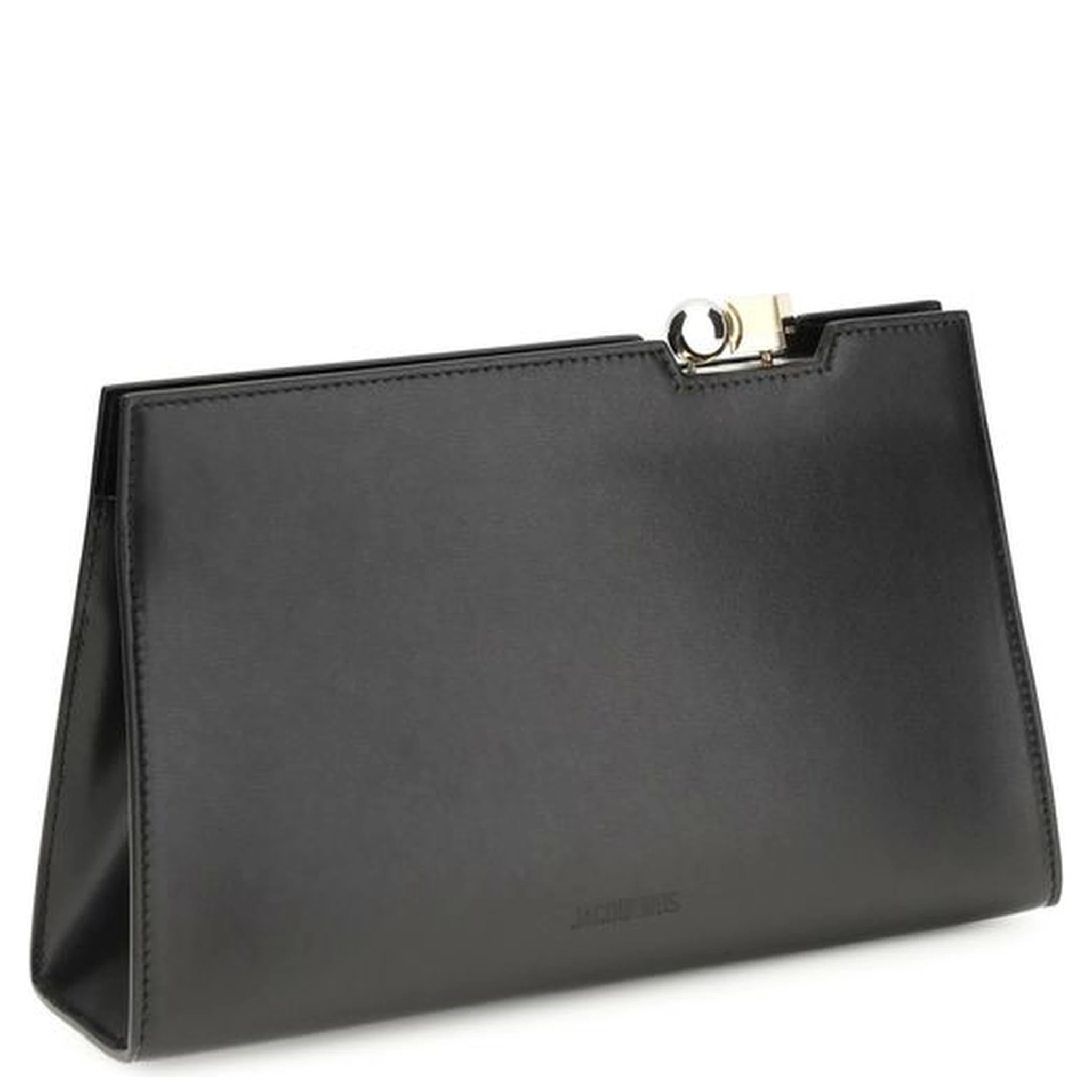 Black Calf Leather Bos Taurus Shoulder Bag