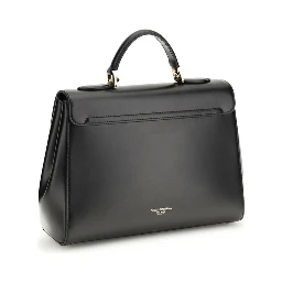 Black Calf Leather Bos Taurus Shoulder Bag