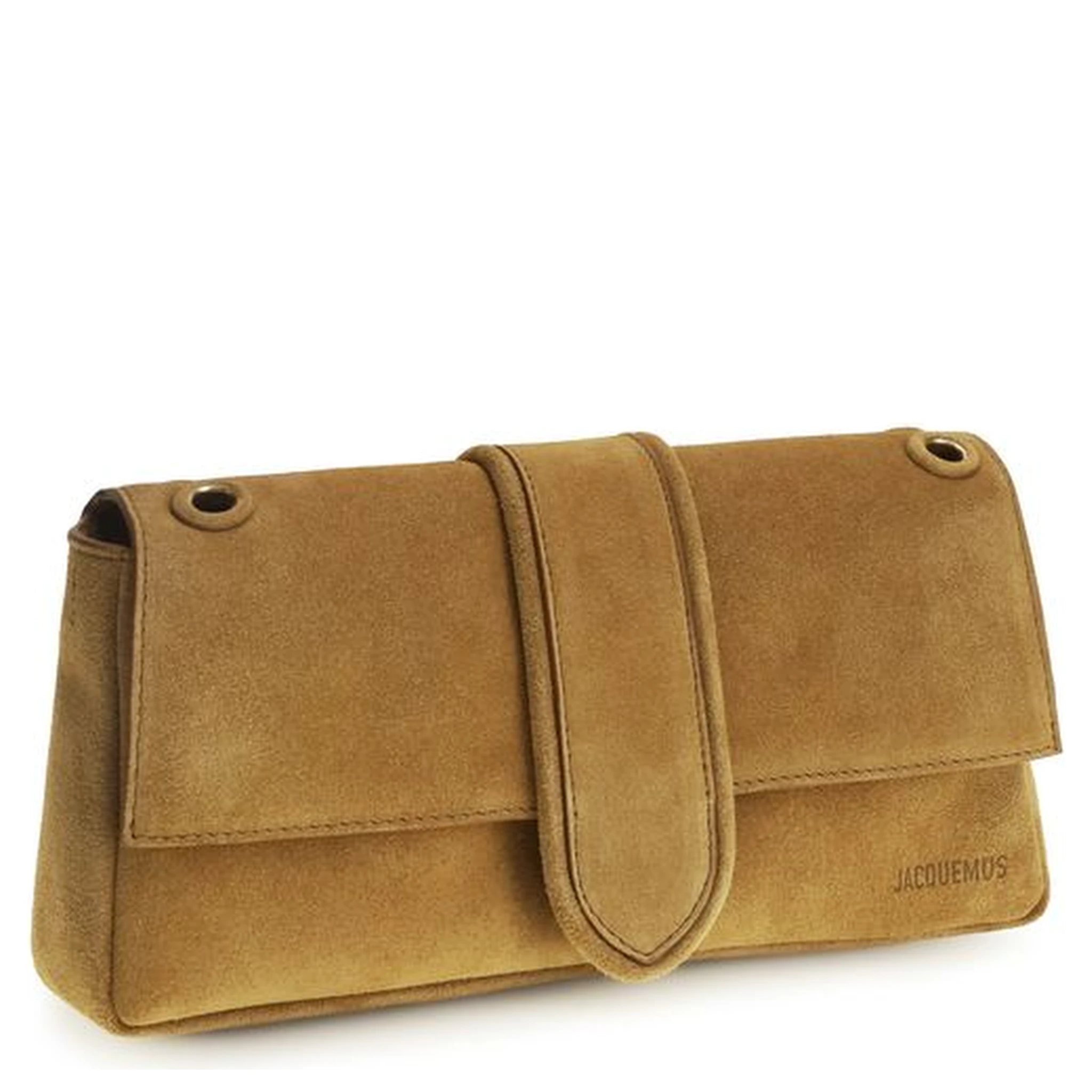 حقيبة كتف بوس توروس من جلد العجل البيج