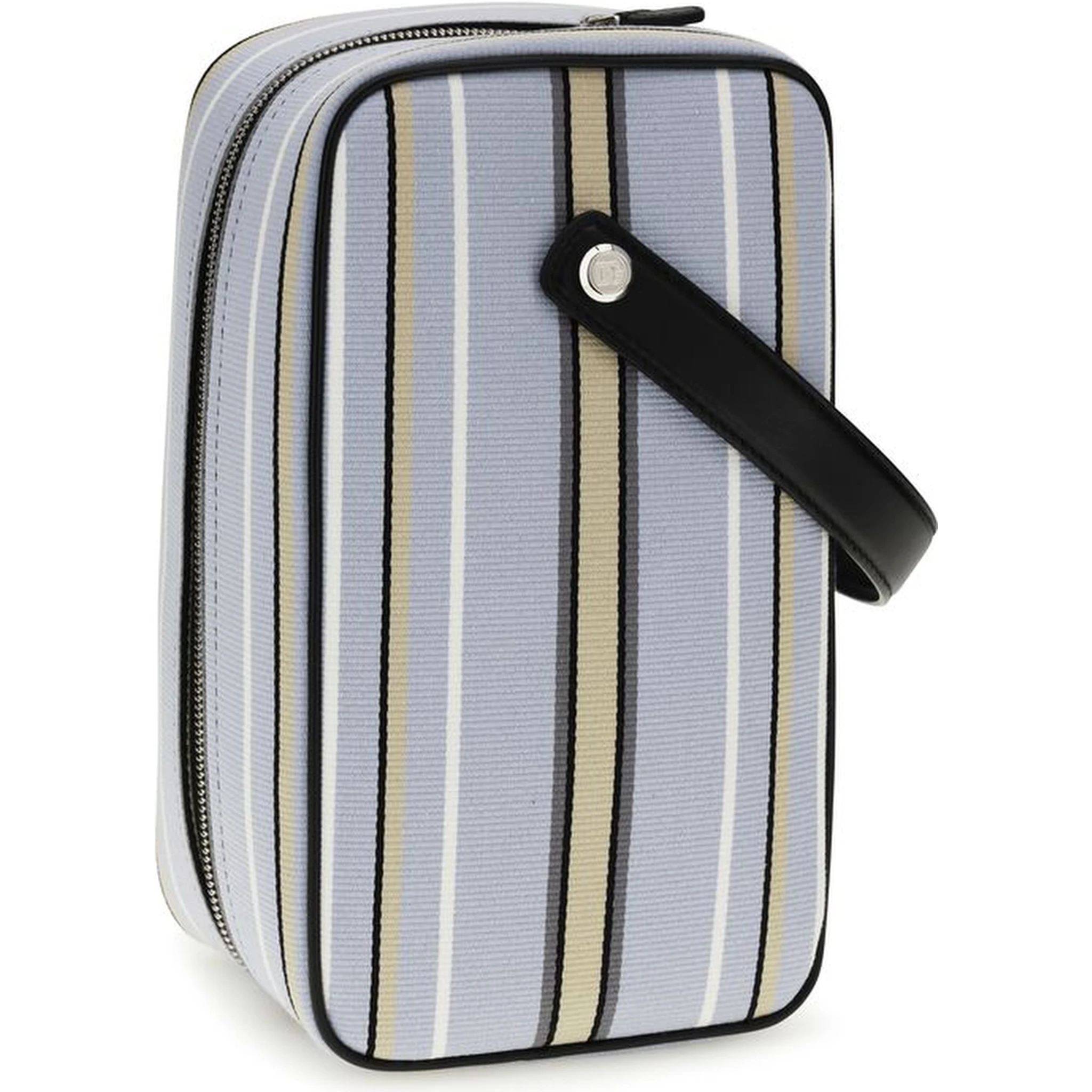 Blue Cotton Handbag