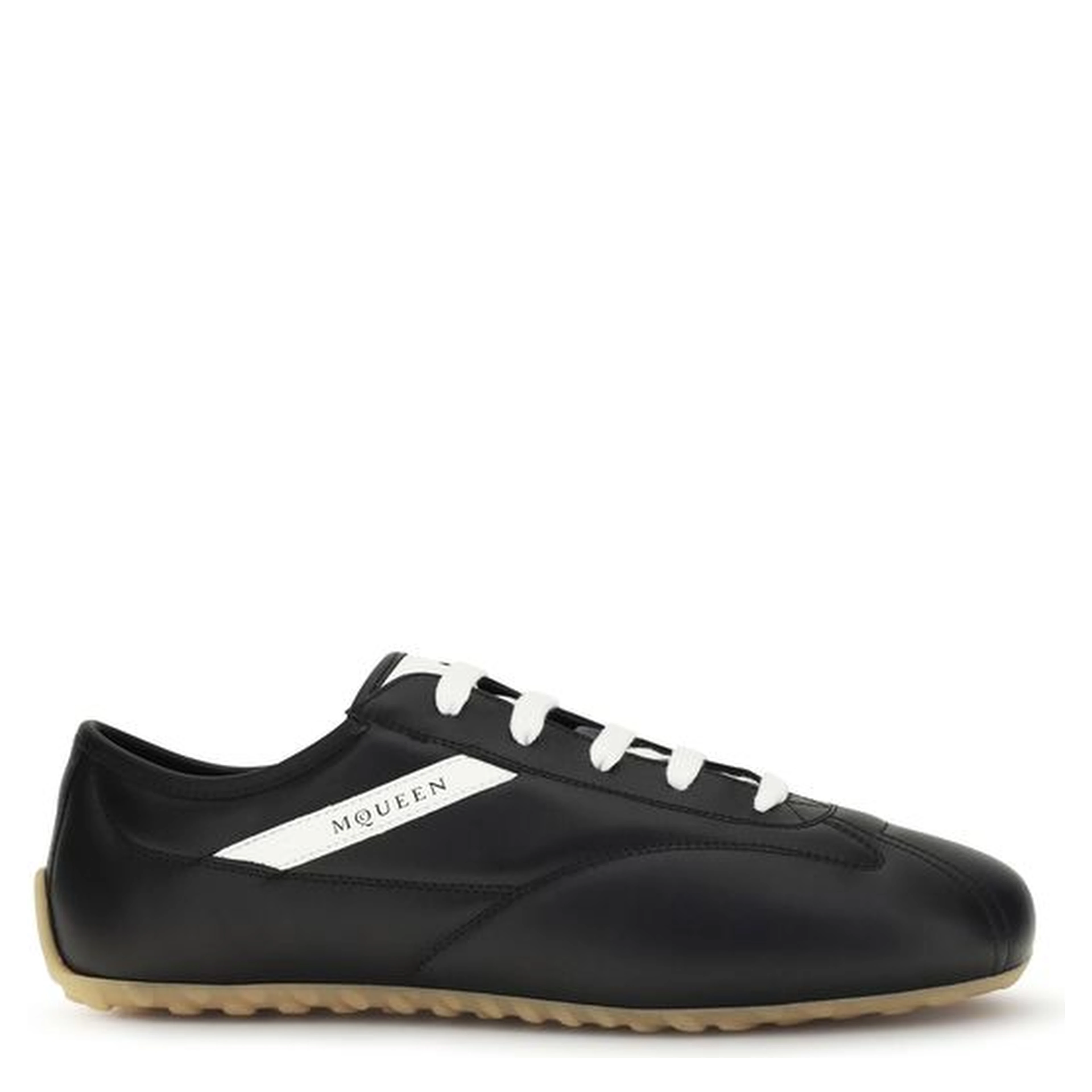 Black Calf Leather Bos Taurus Low Top Sneakers
