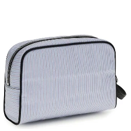 Blue Cotton Handbag