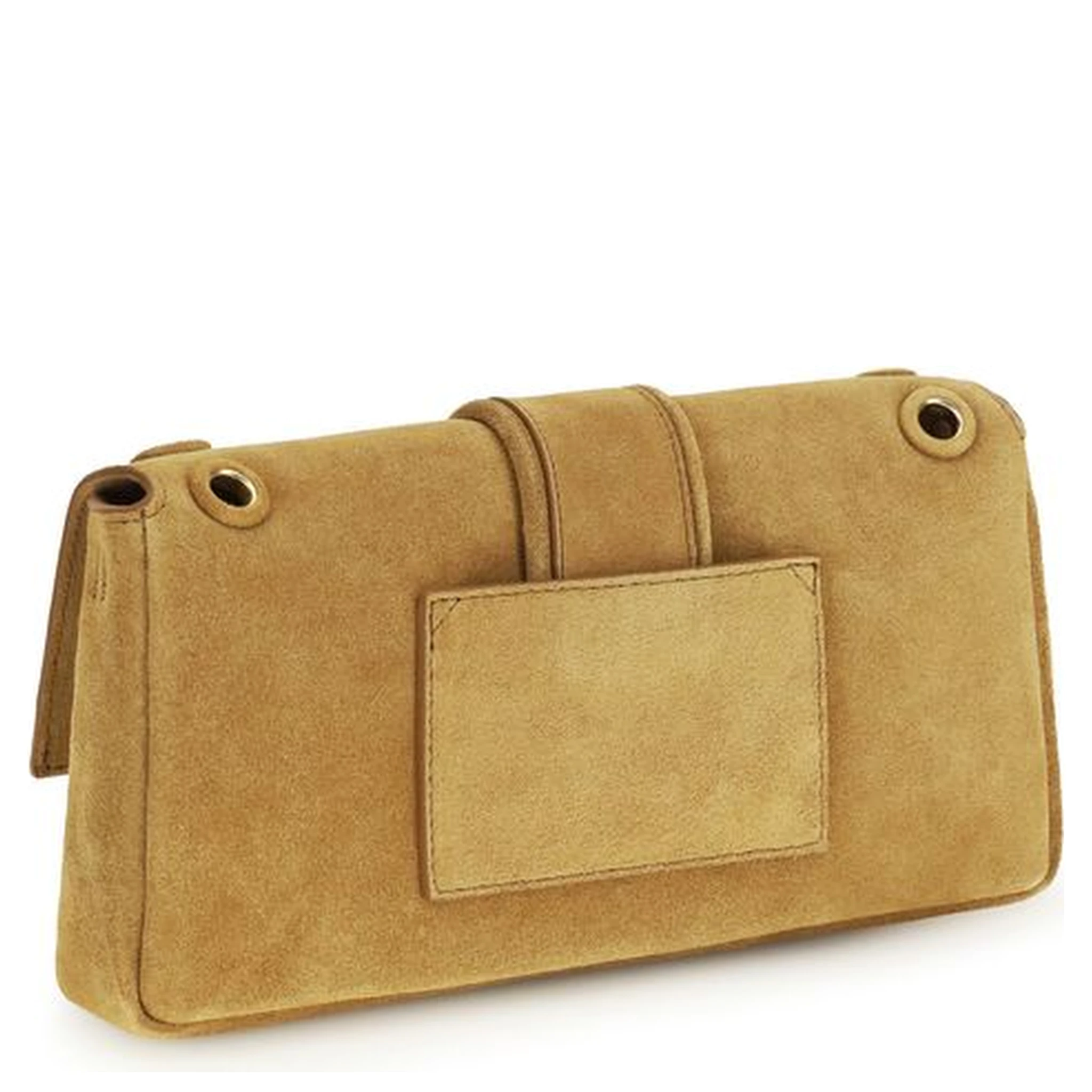 حقيبة كتف بوس توروس من جلد العجل البيج