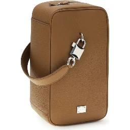 Brown Calf Leather Bos Taurus Handbag