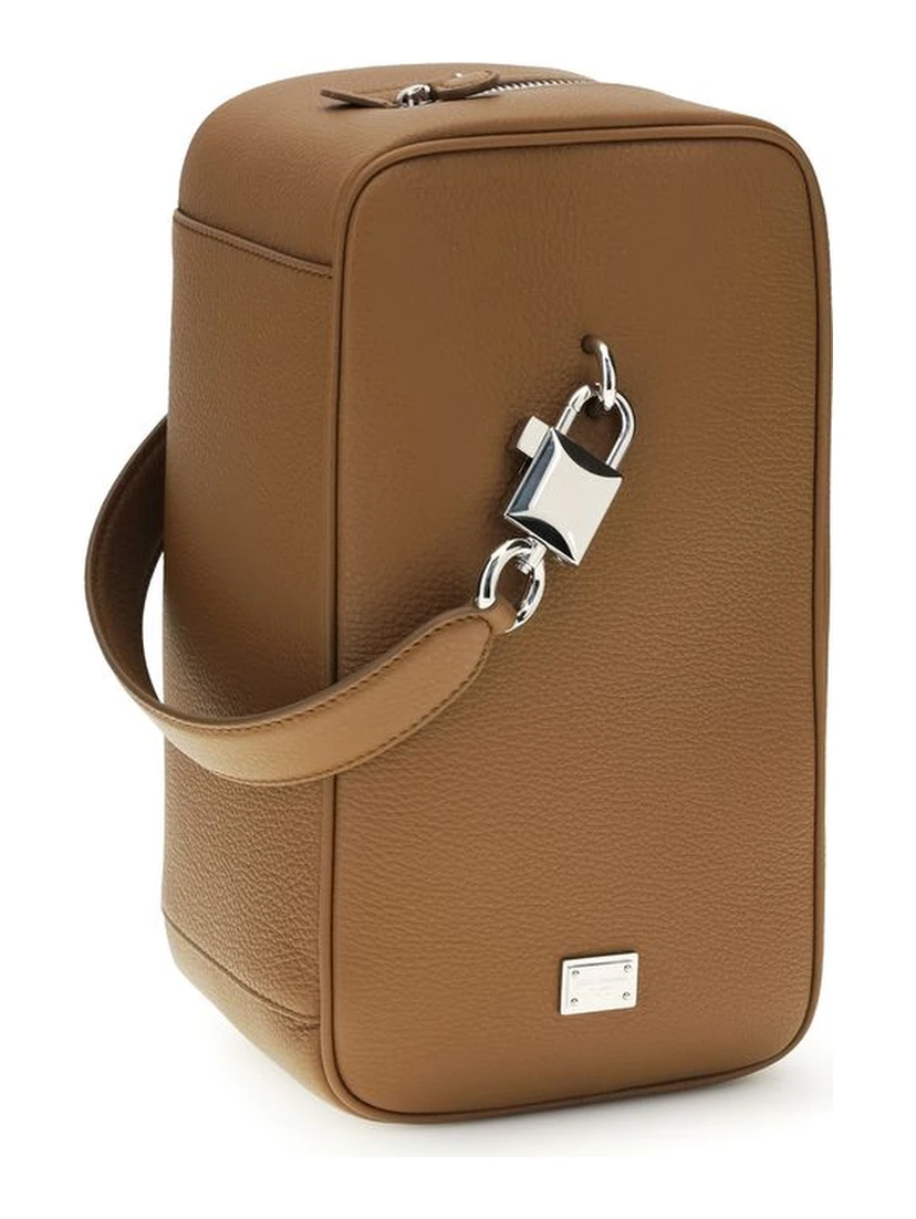 Brown Calf Leather Bos Taurus Handbag