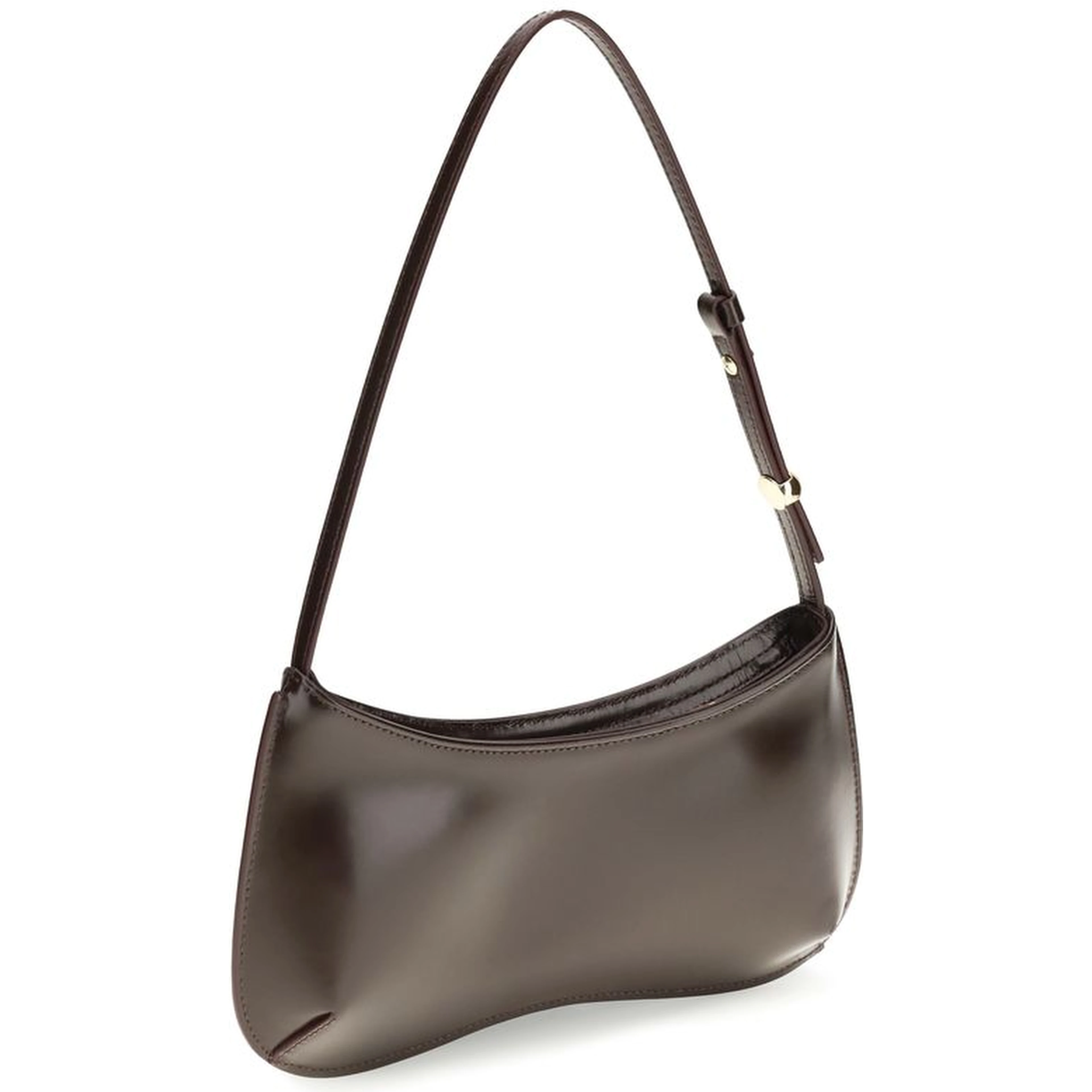 Brown Calf Leather Bos Taurus Shoulder Bag