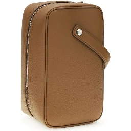 Brown Calf Leather Bos Taurus Handbag