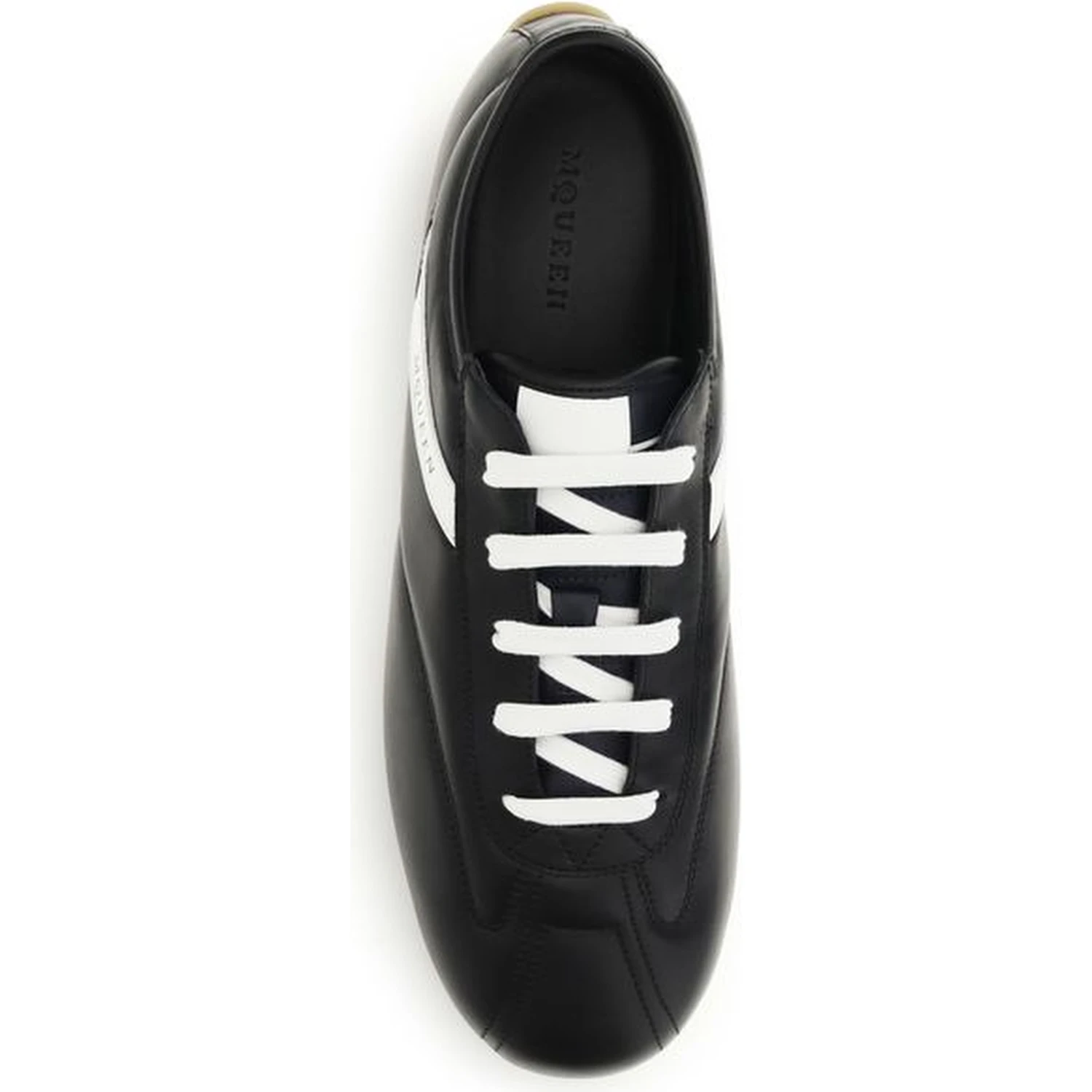 Black Calf Leather Bos Taurus Low Top Sneakers