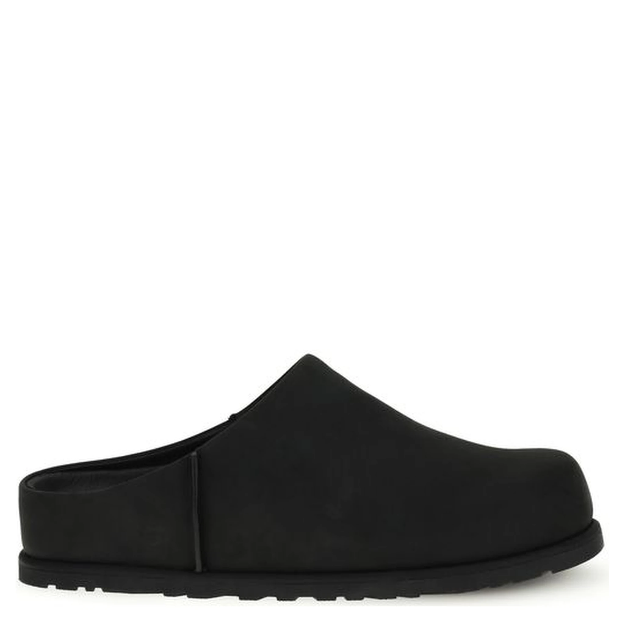 Black Calf Leather Bos Taurus Mules