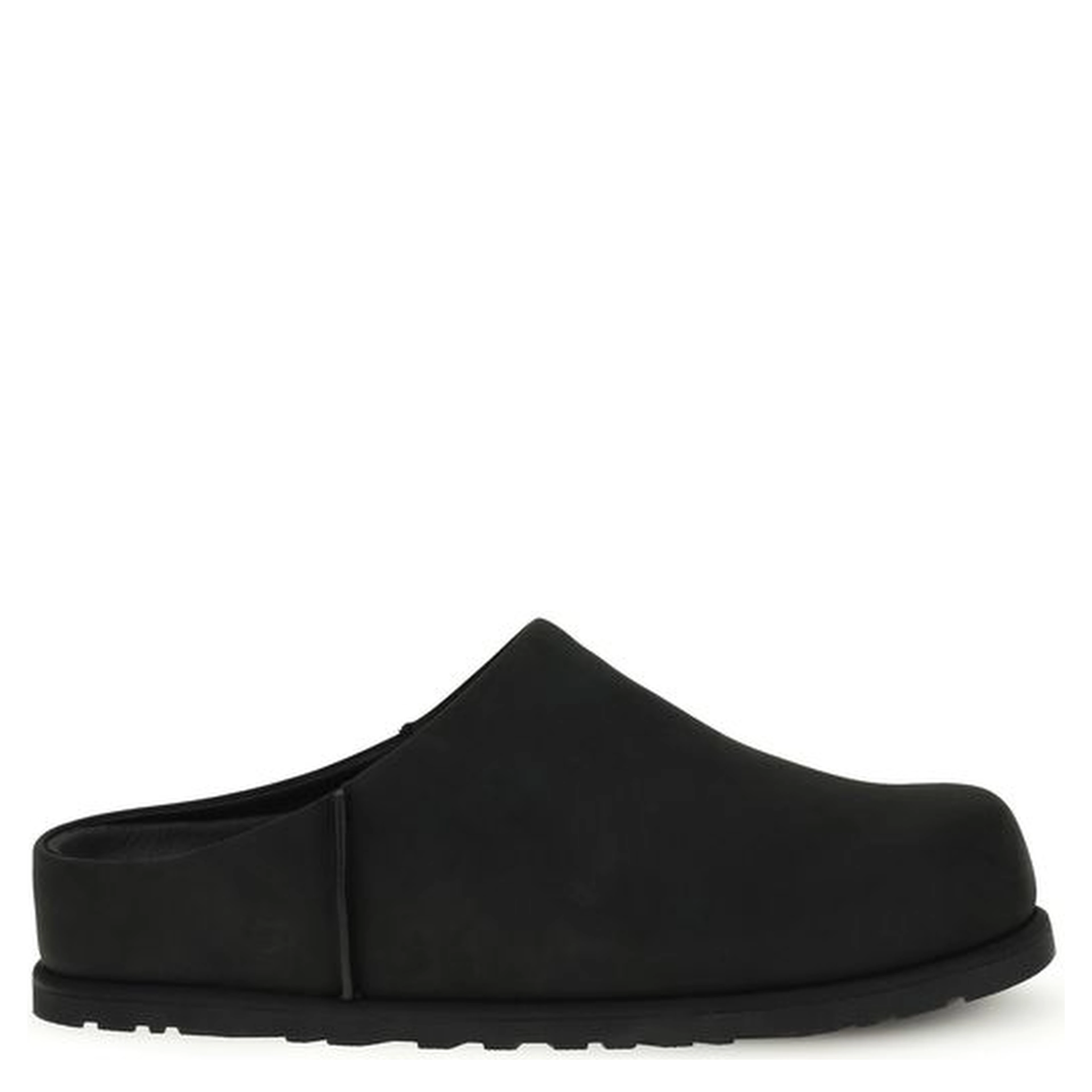 Black Calf Leather Bos Taurus Mules