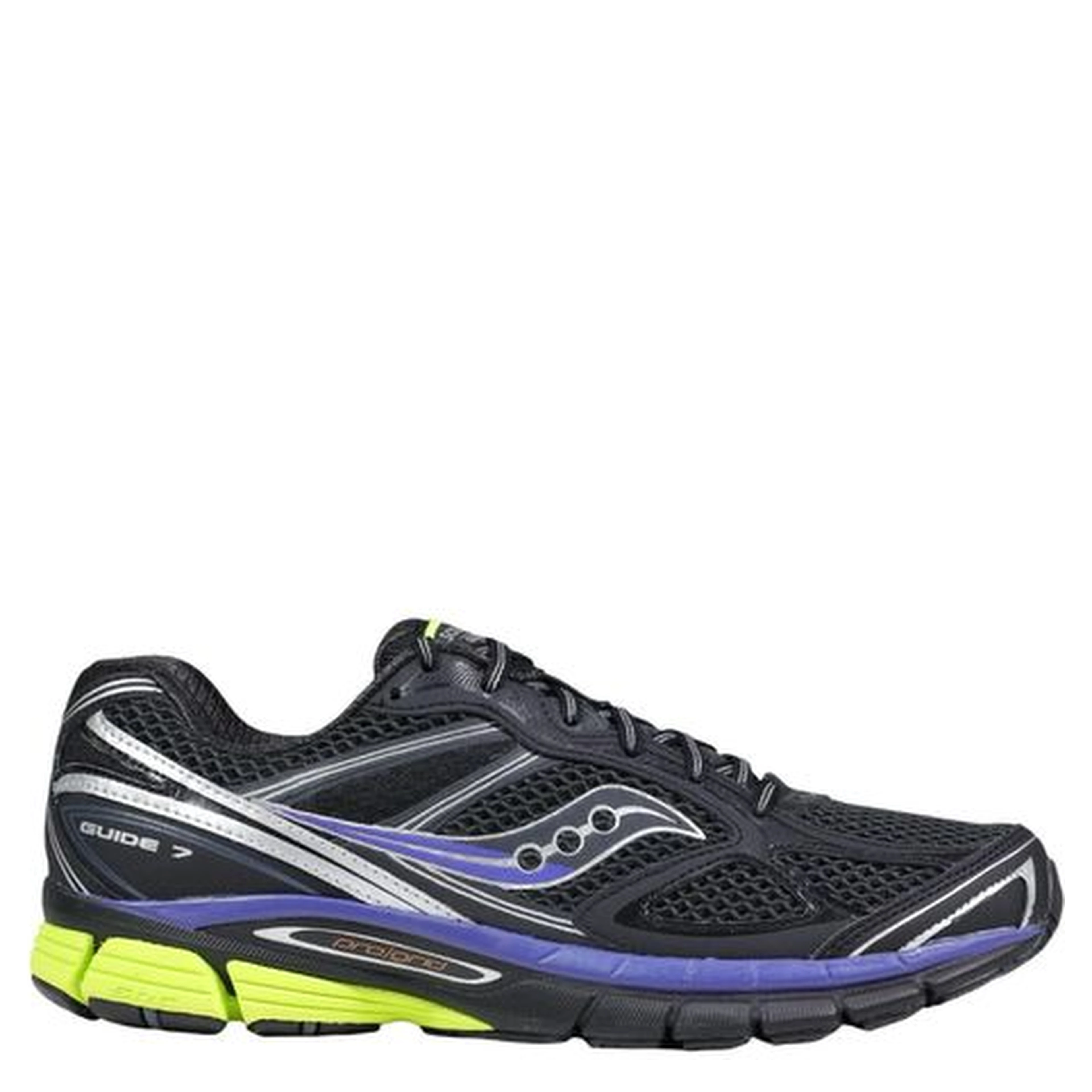 Black Polyethylene Athletic Sneakers
