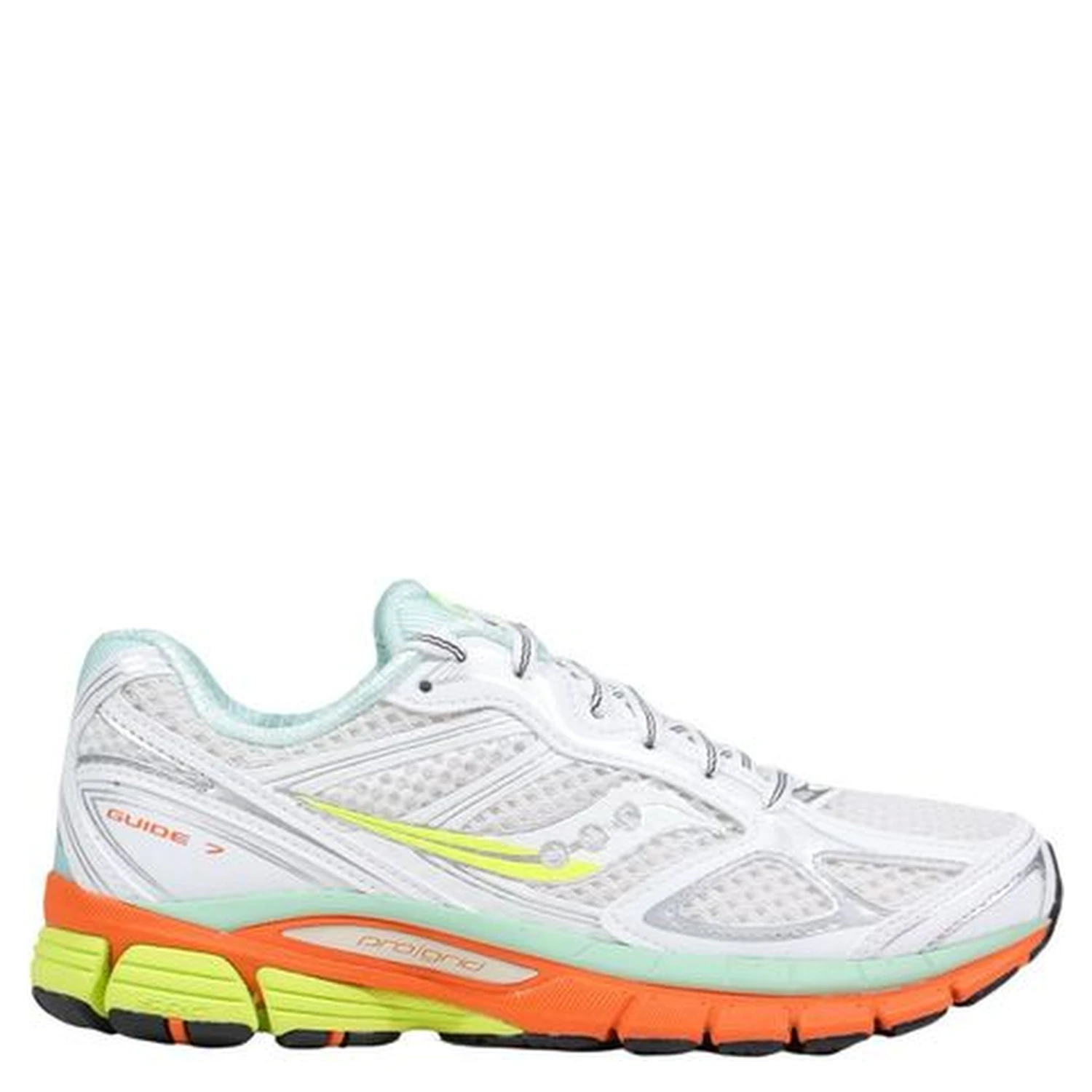 White Textile Athletic Sneakers