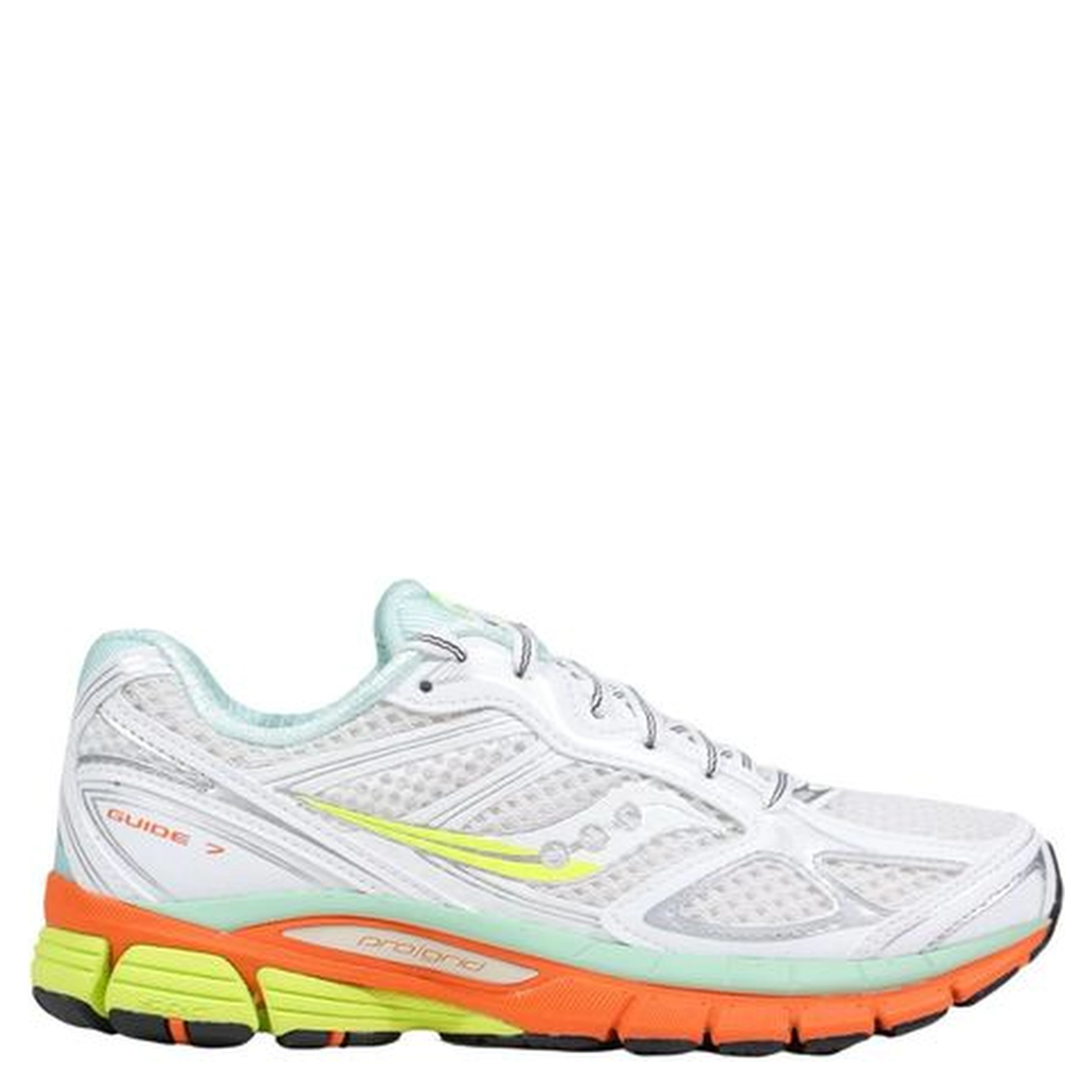 White Textile Athletic Sneakers