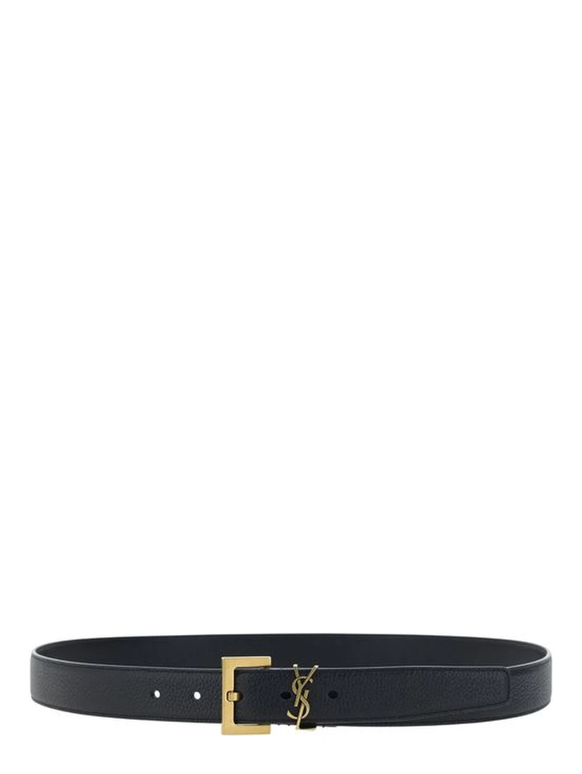 Black Calf Leather Bos Taurus Regular Belt