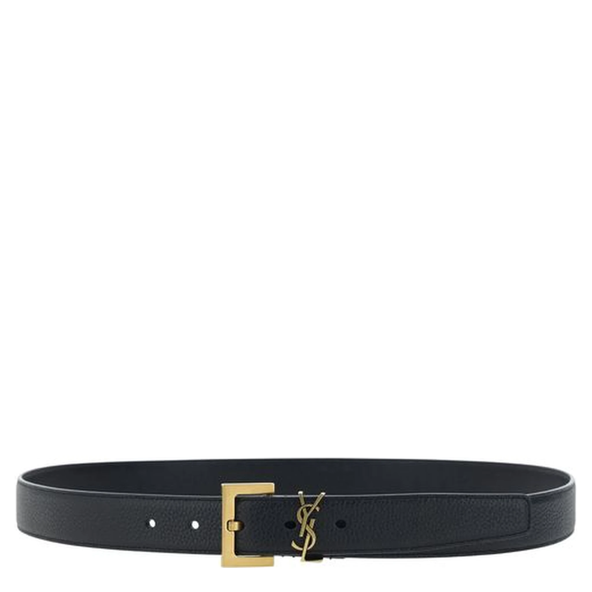 Black Calf Leather Bos Taurus Regular Belt