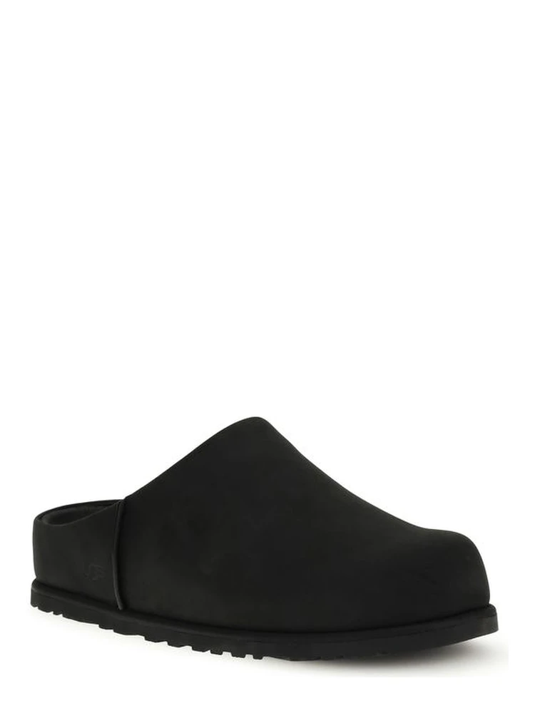 Black Calf Leather Bos Taurus Mules alternative