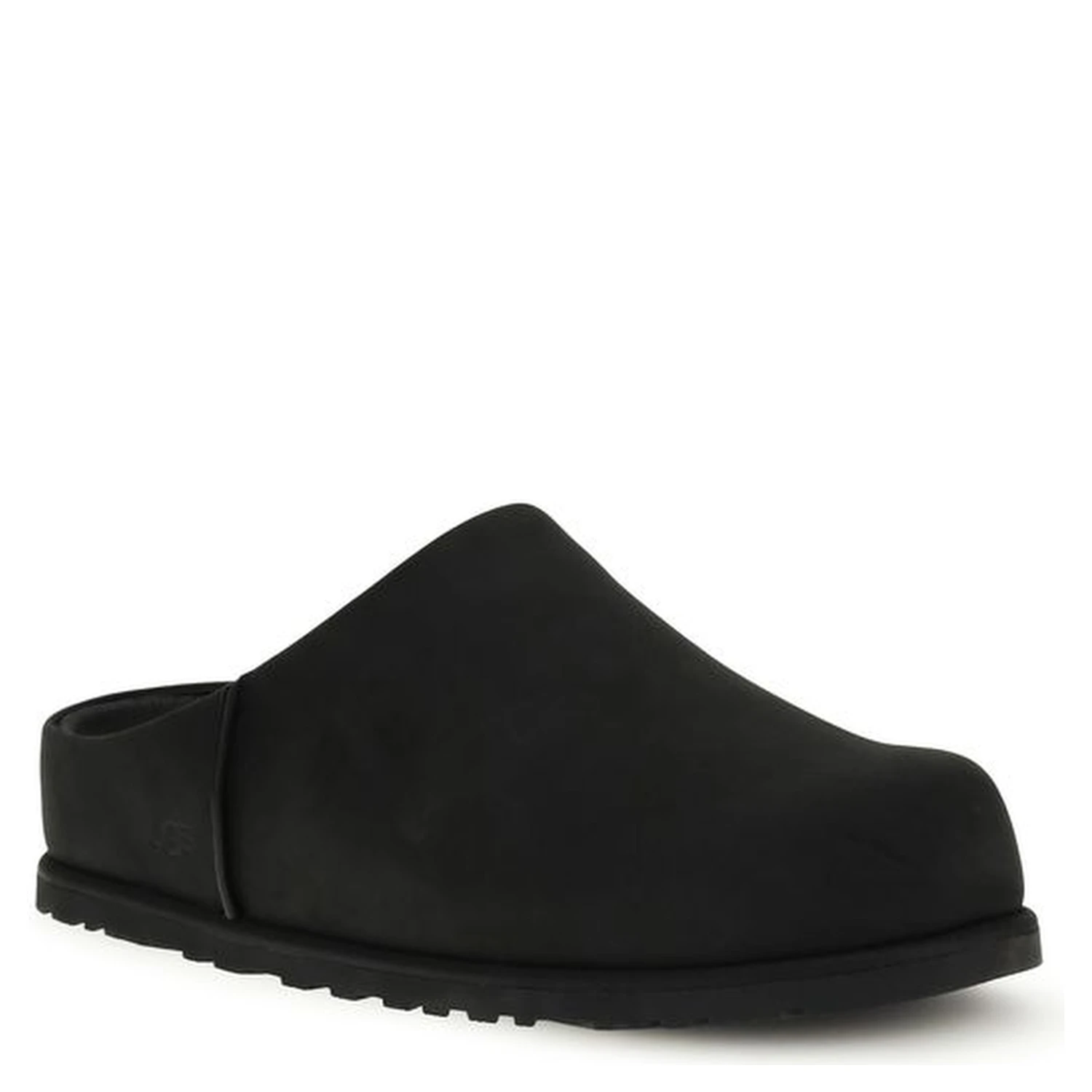 Black Calf Leather Bos Taurus Mules