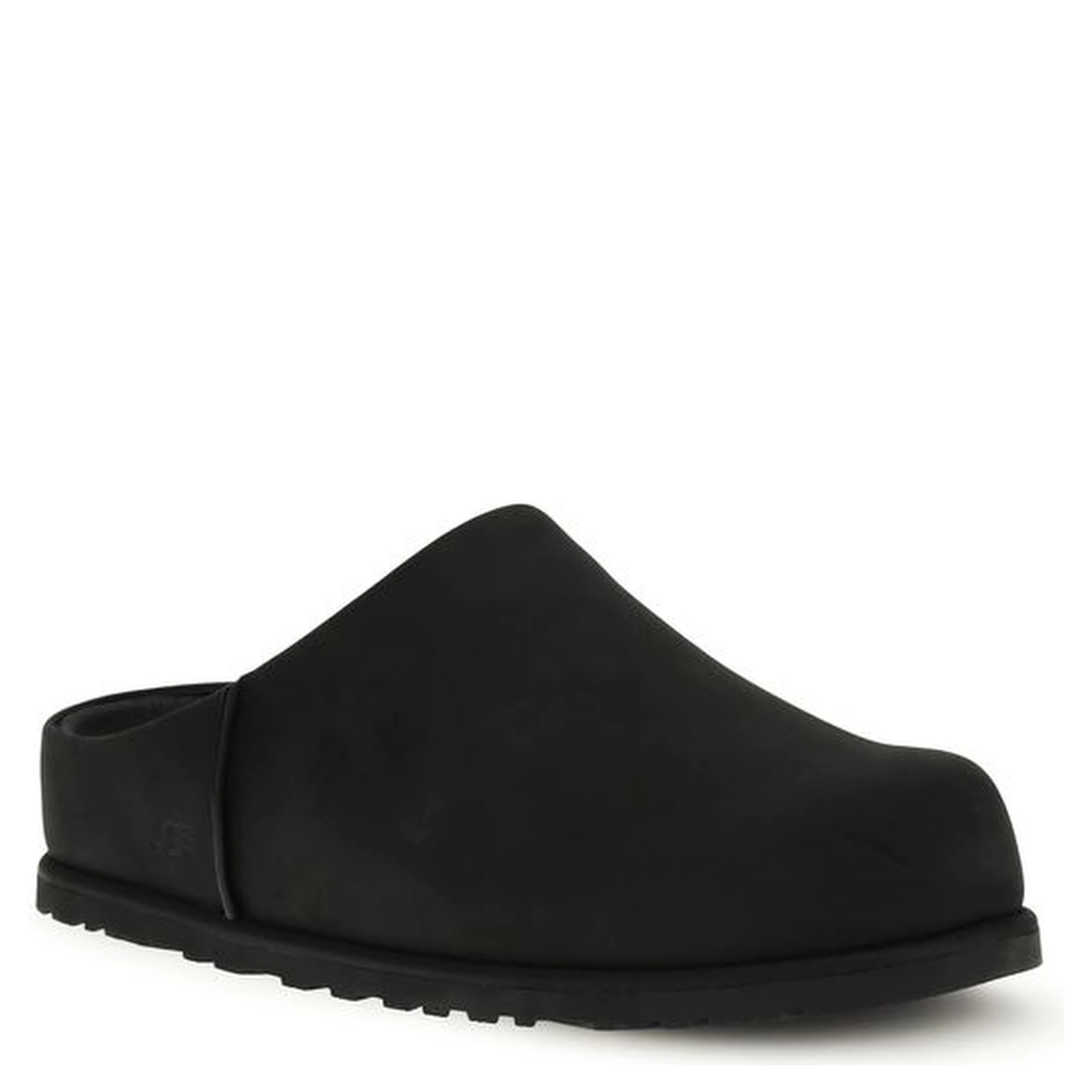 Black Calf Leather Bos Taurus Mules