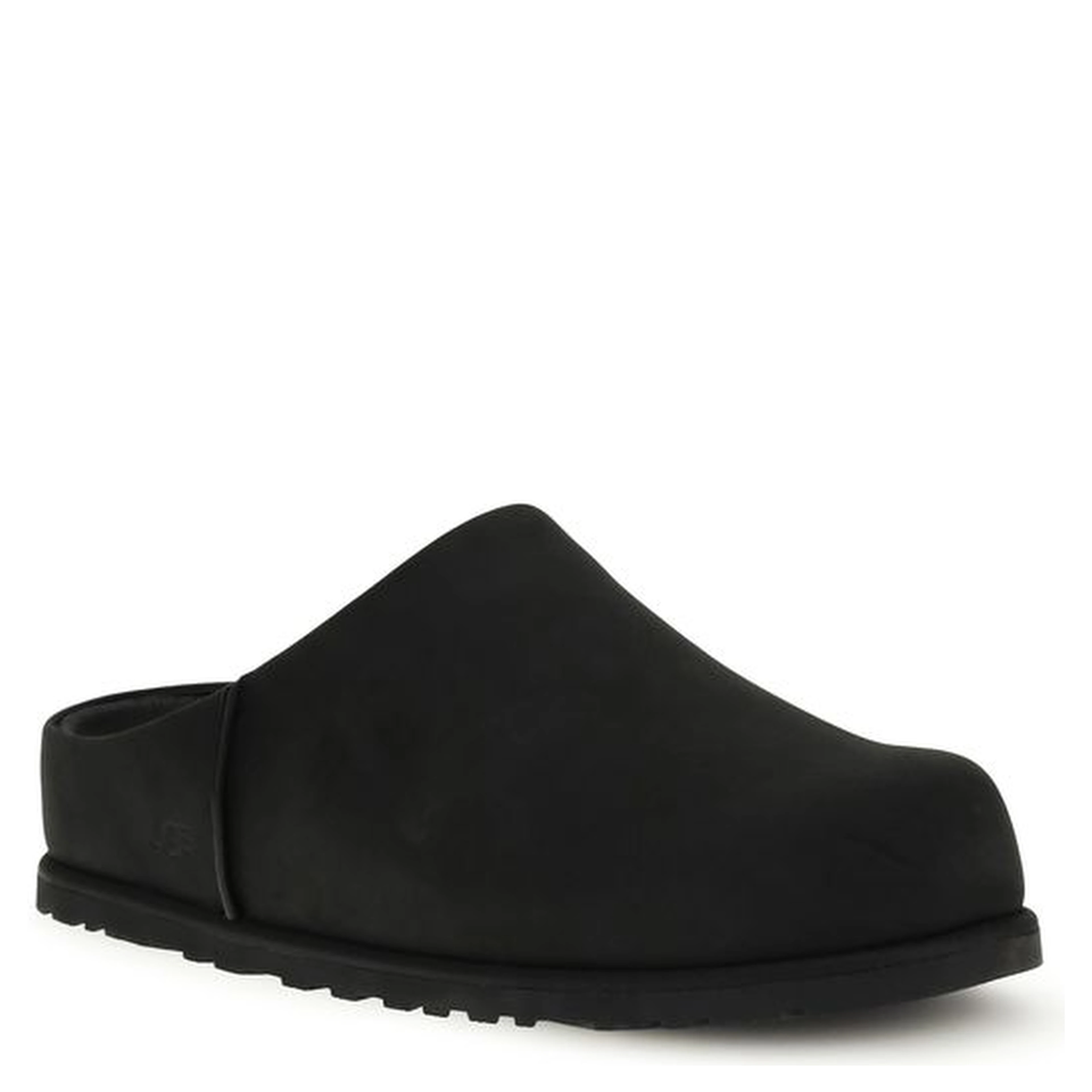 Black Calf Leather Bos Taurus Mules