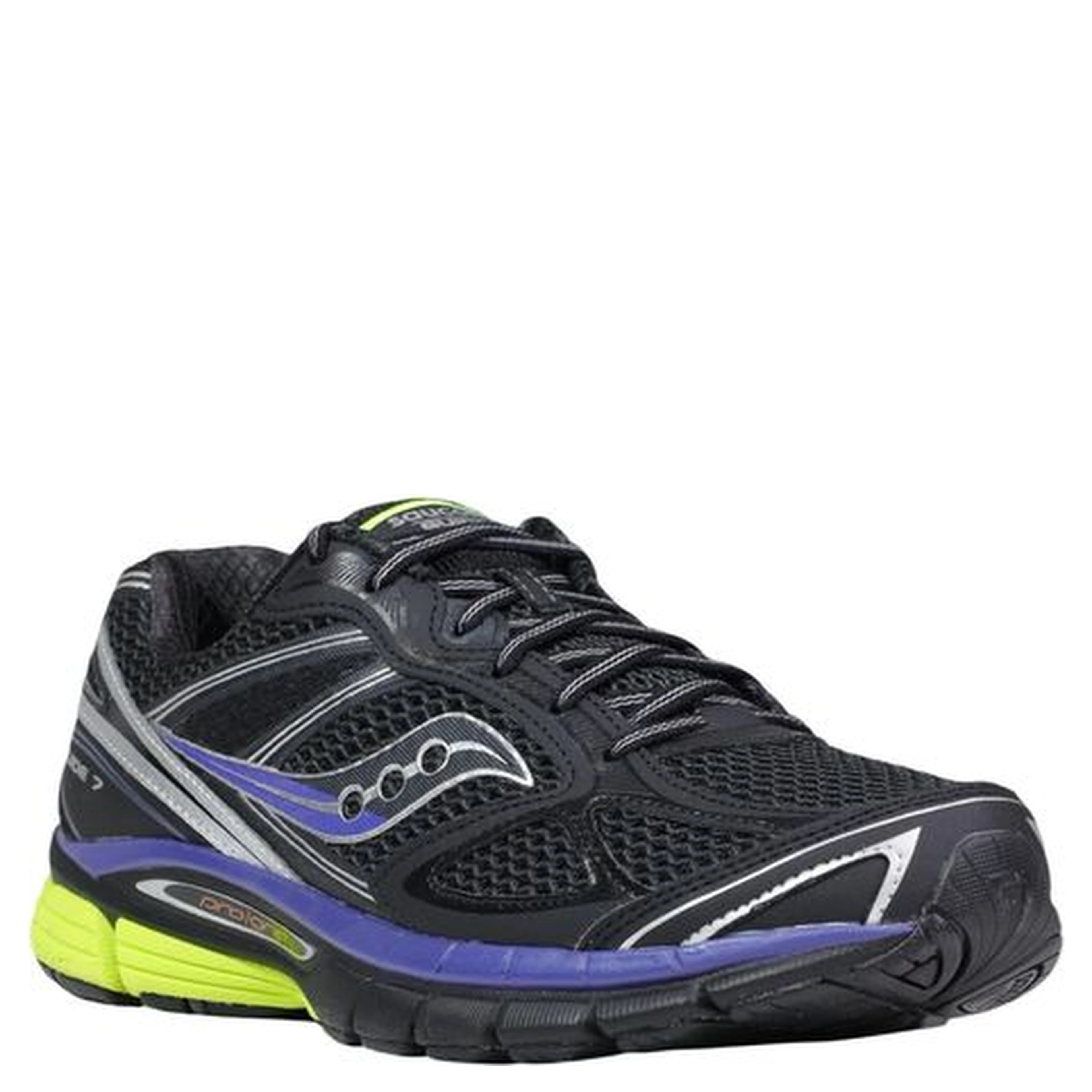 Black Polyethylene Athletic Sneakers